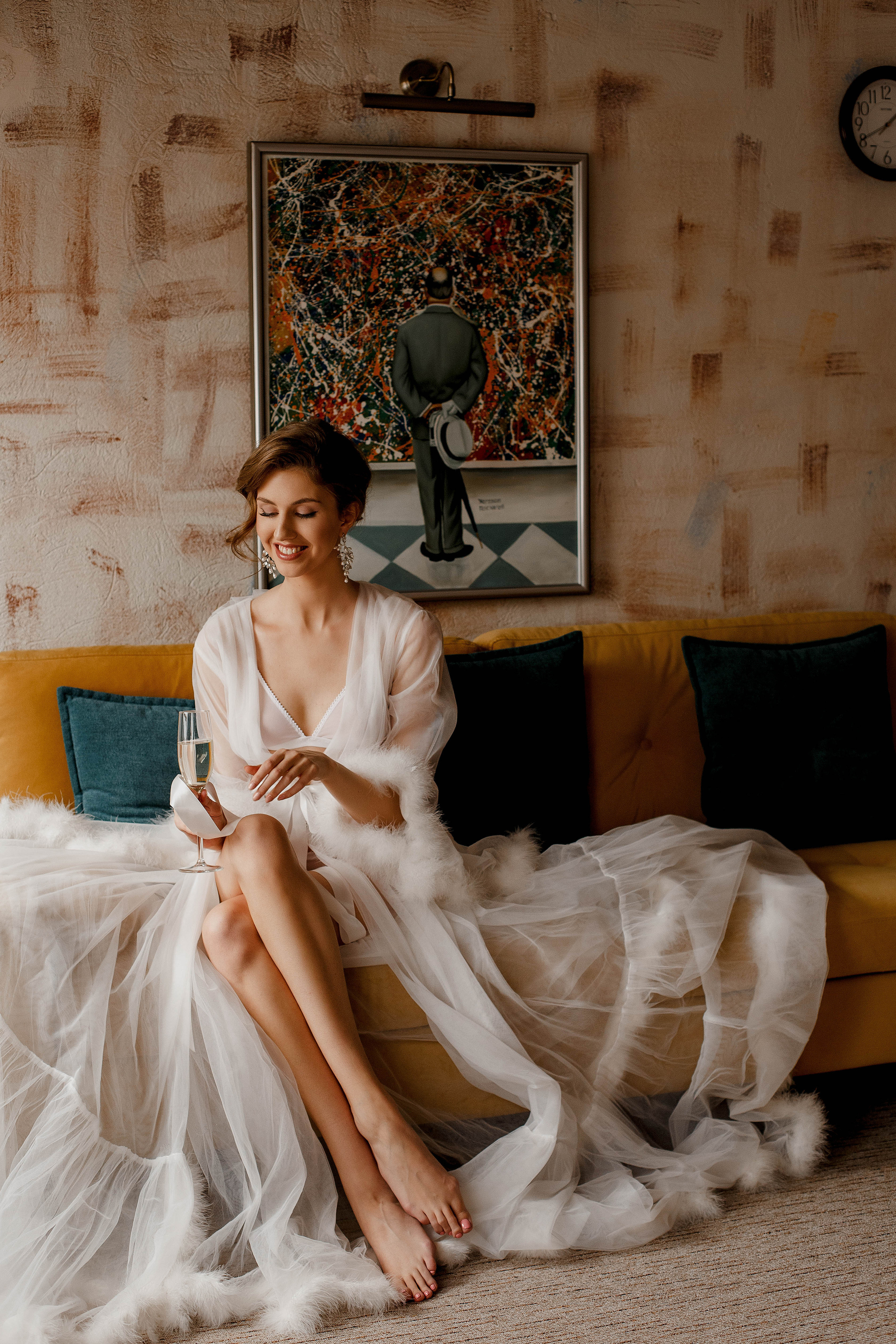 Утро в Александр Хаус. Свадебный фотограф Санкт-Петербург  Москва