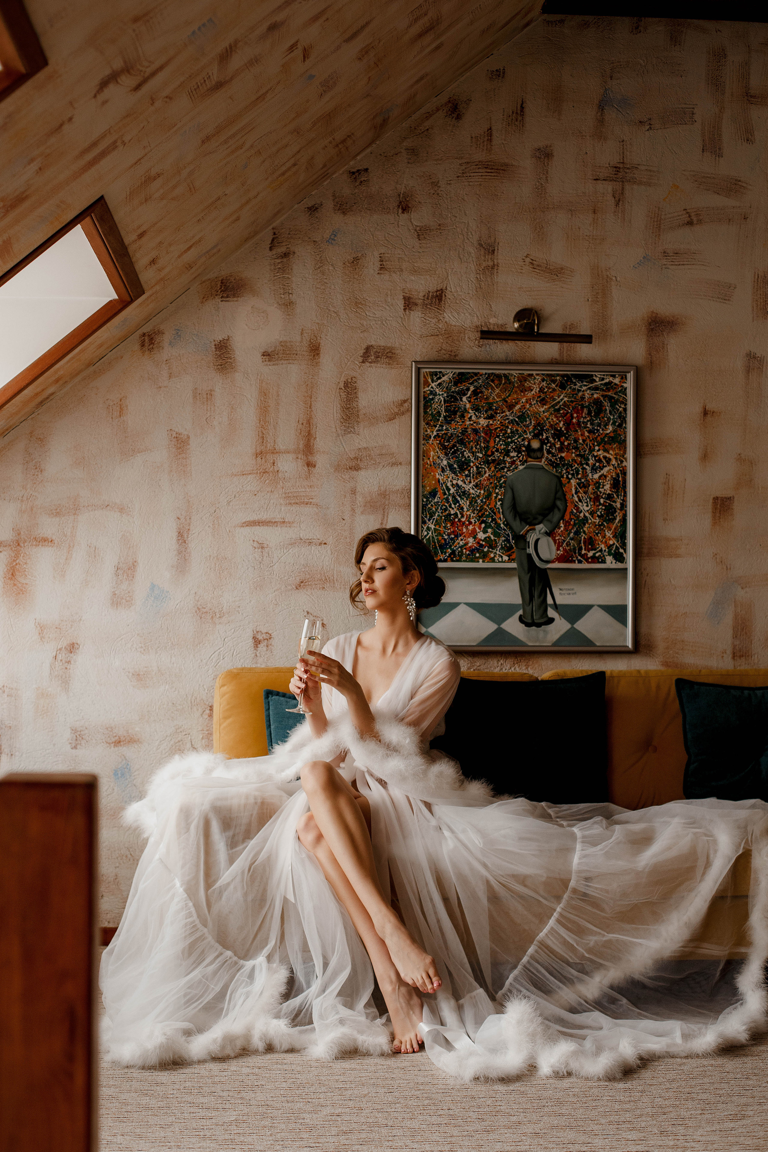 Утро в Александр Хаус. Свадебный фотограф Санкт-Петербург  Москва