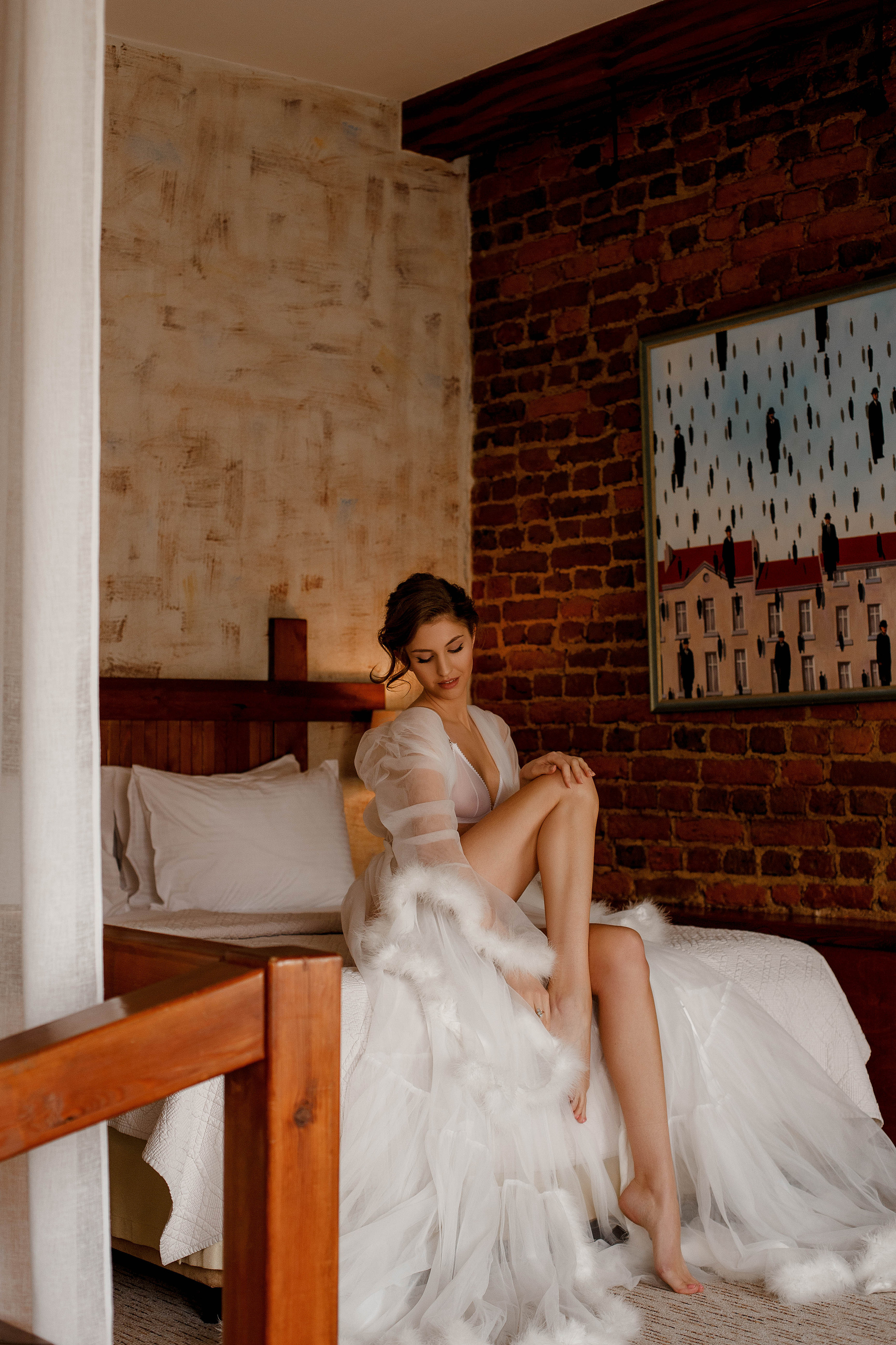 Утро в Александр Хаус. Свадебный фотограф Санкт-Петербург  Москва