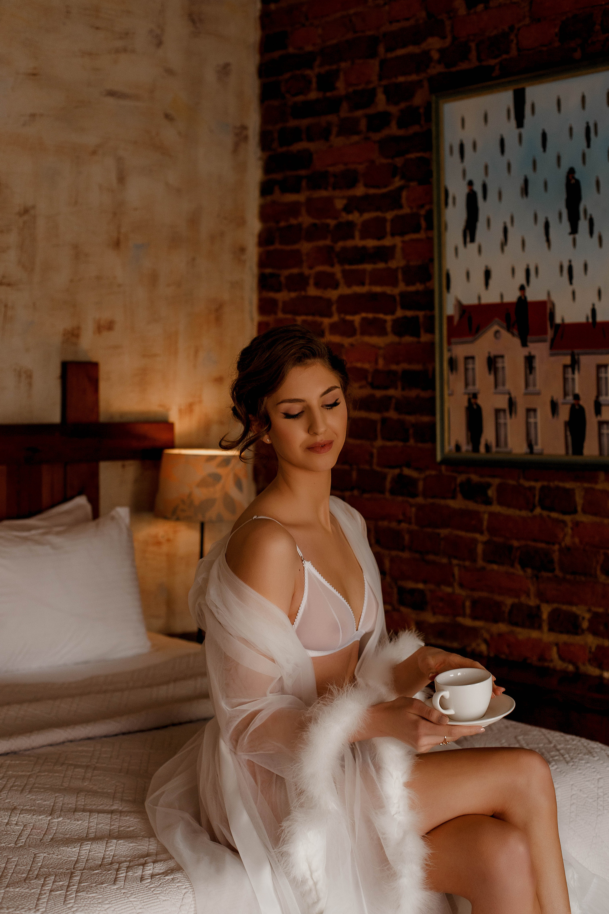 Утро в Александр Хаус. Свадебный фотограф Санкт-Петербург  Москва