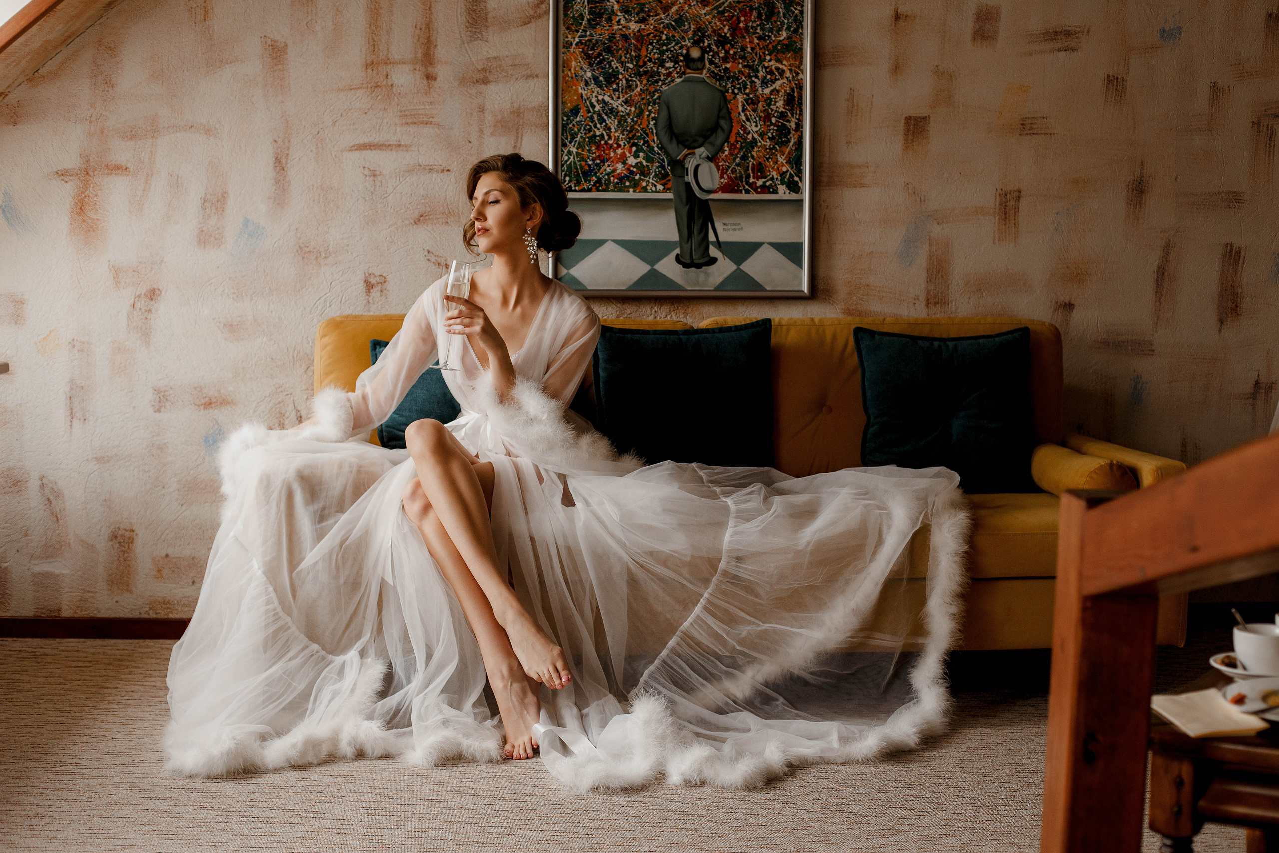 Утро в Александр Хаус. Свадебный фотограф Санкт-Петербург  Москва