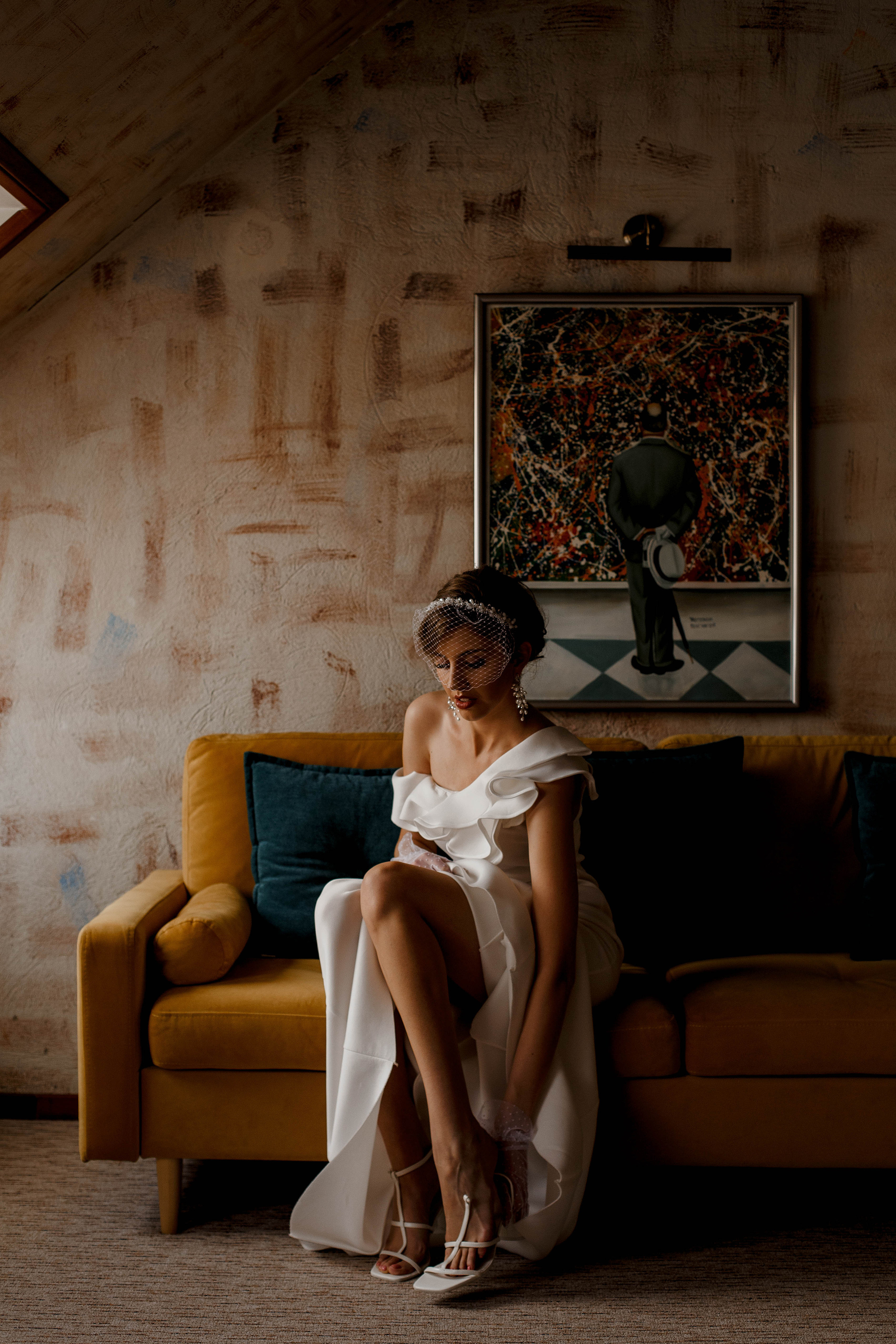 Утро в Александр Хаус. Свадебный фотограф Санкт-Петербург  Москва