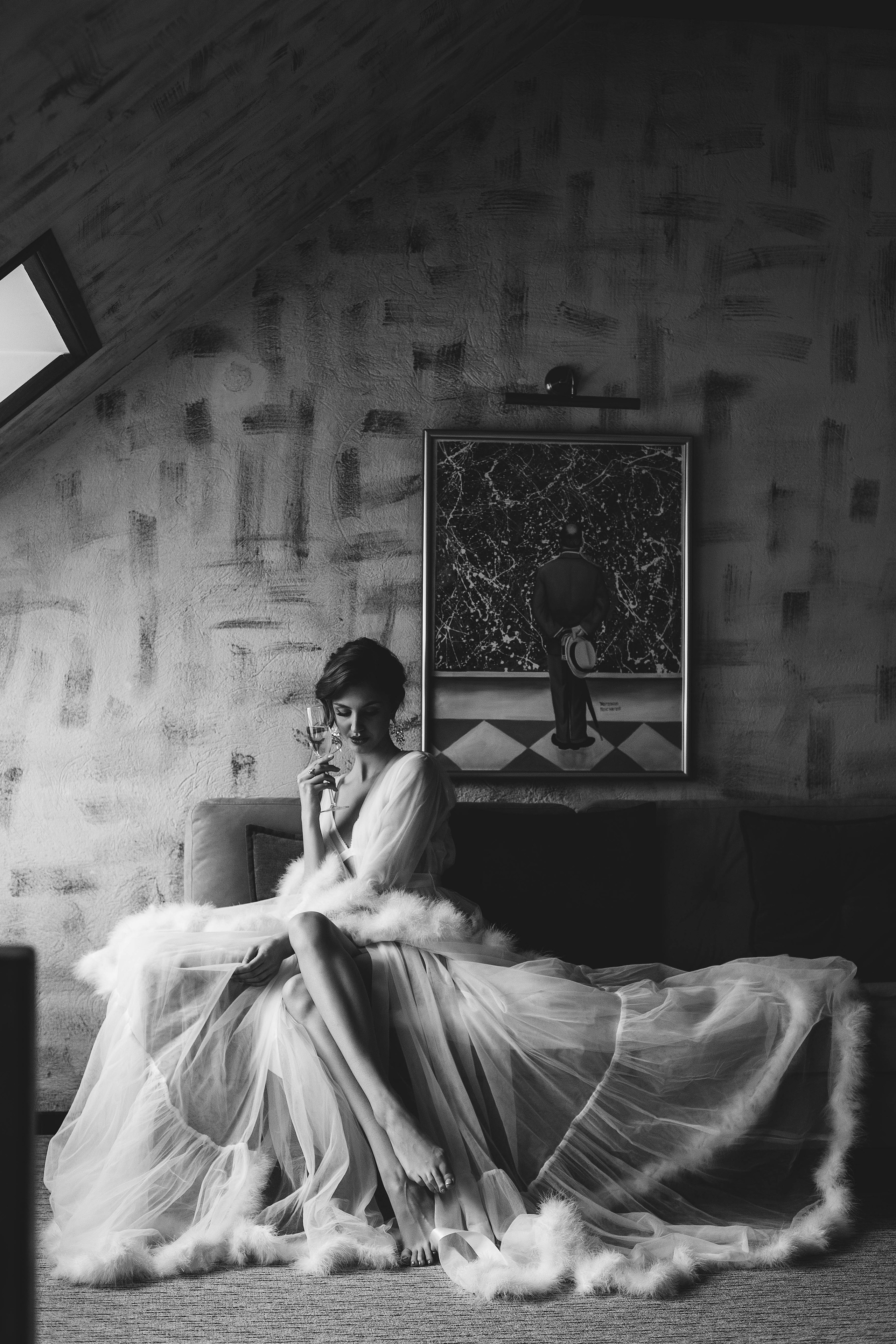 Утро в Александр Хаус. Свадебный фотограф Санкт-Петербург  Москва