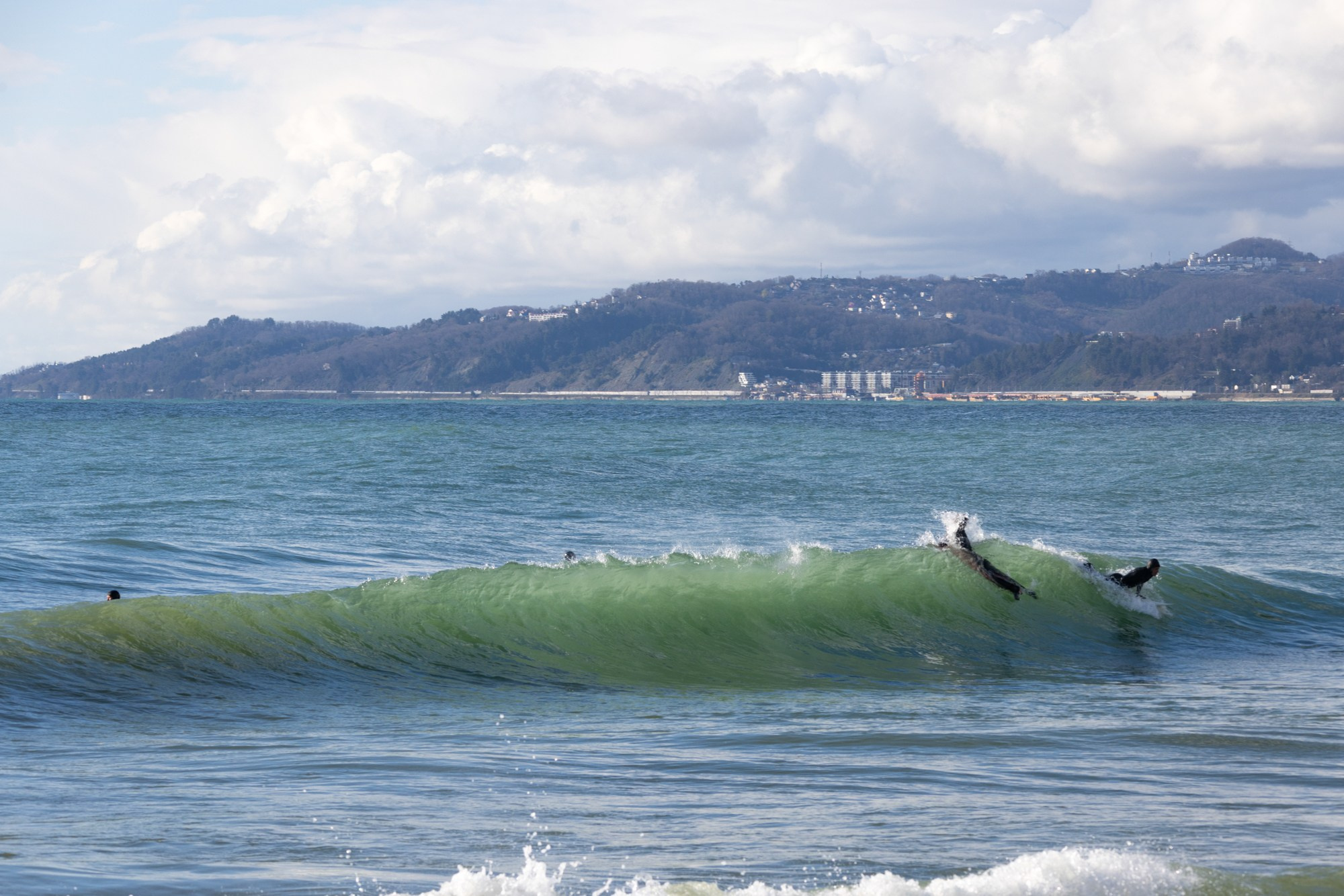 Море и серферы. Репортажный и постановочный Наталья Санникова