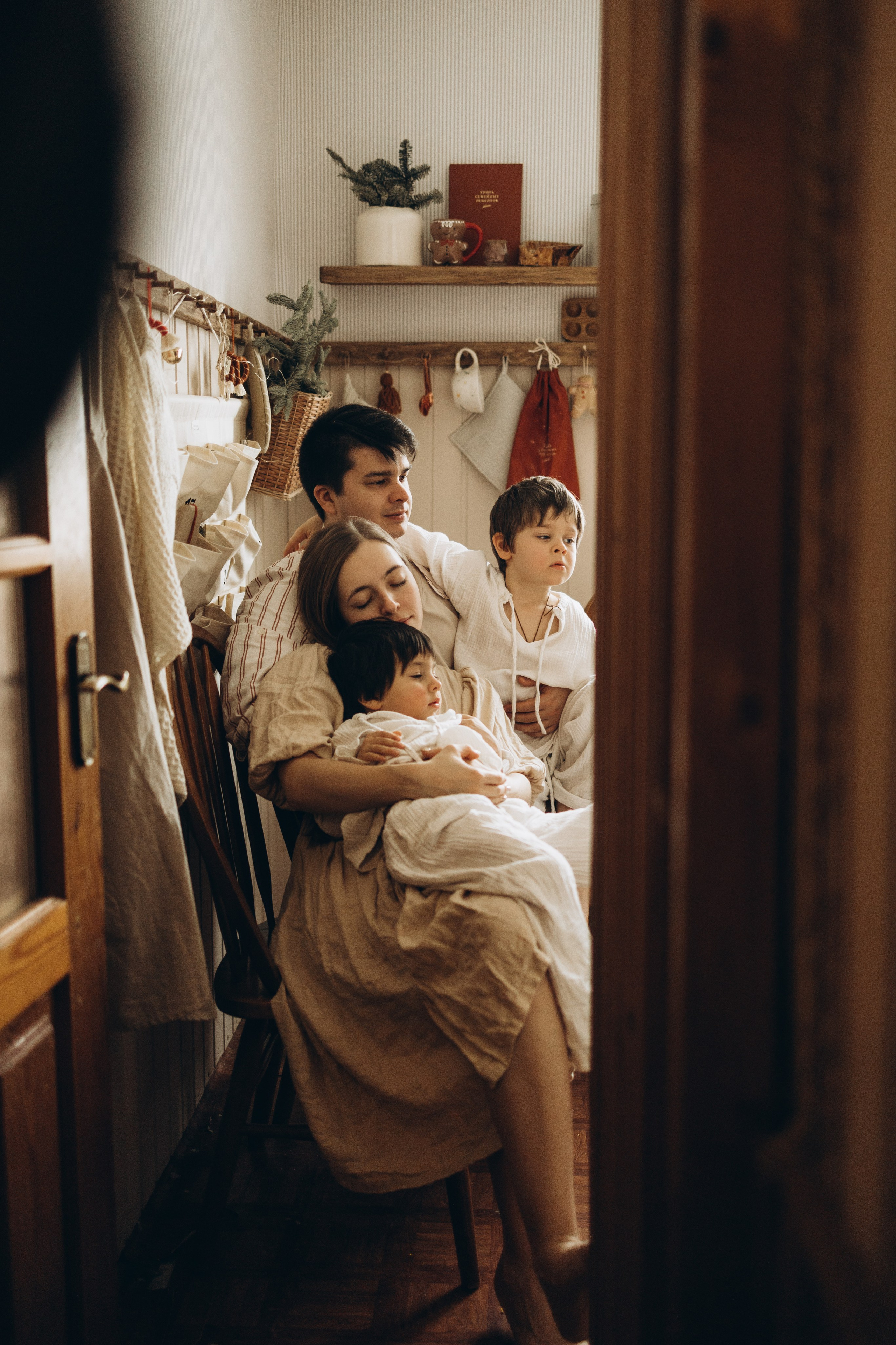 Оля, Саша, Елисей и Демид. Семейный фотограф в Москве Виктория Ястребинская