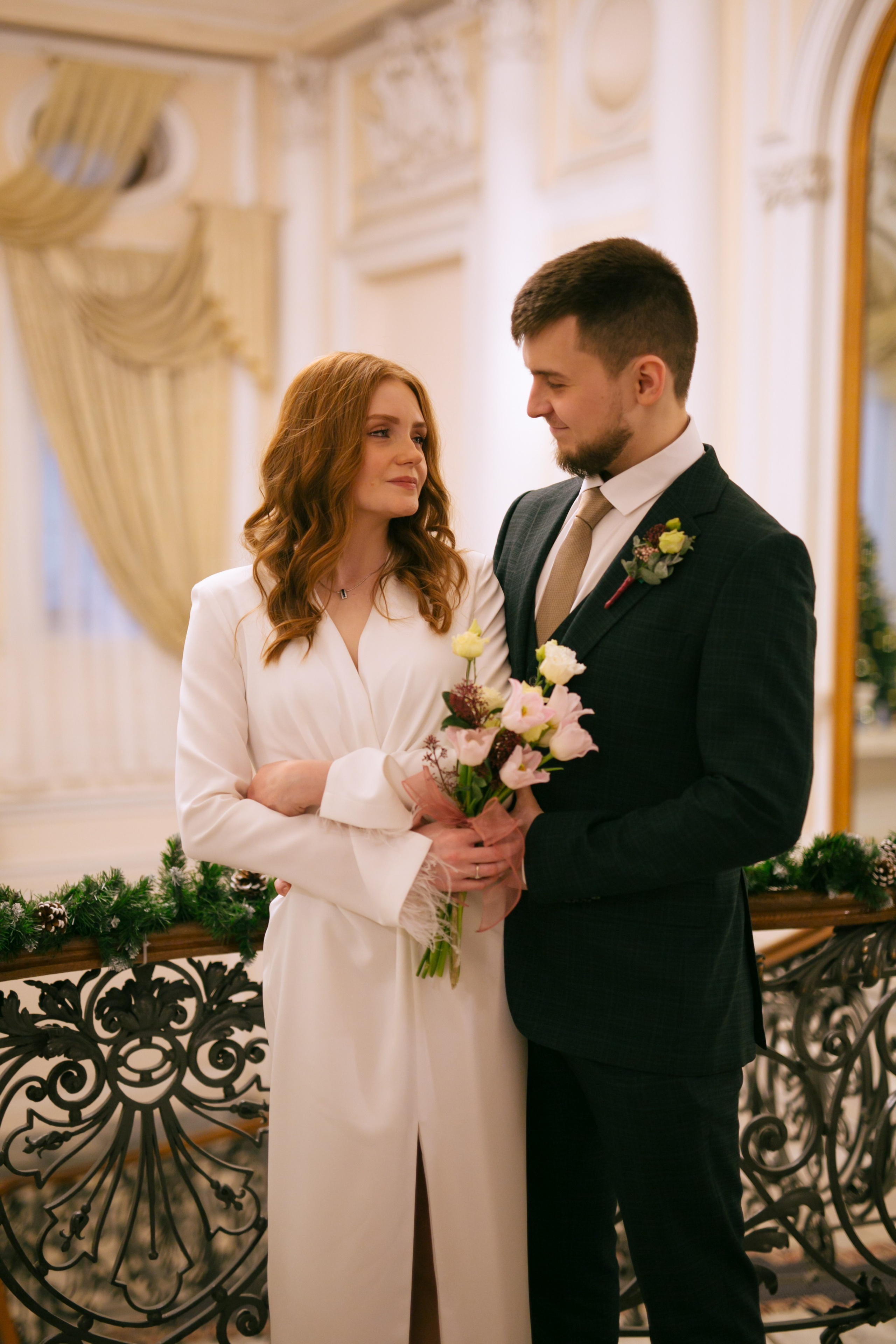 Роспись Анны и Владислава во II Дворце, СПб. Портретный и репортажный фотограф в Санкт-Петербурге Елизавета Я