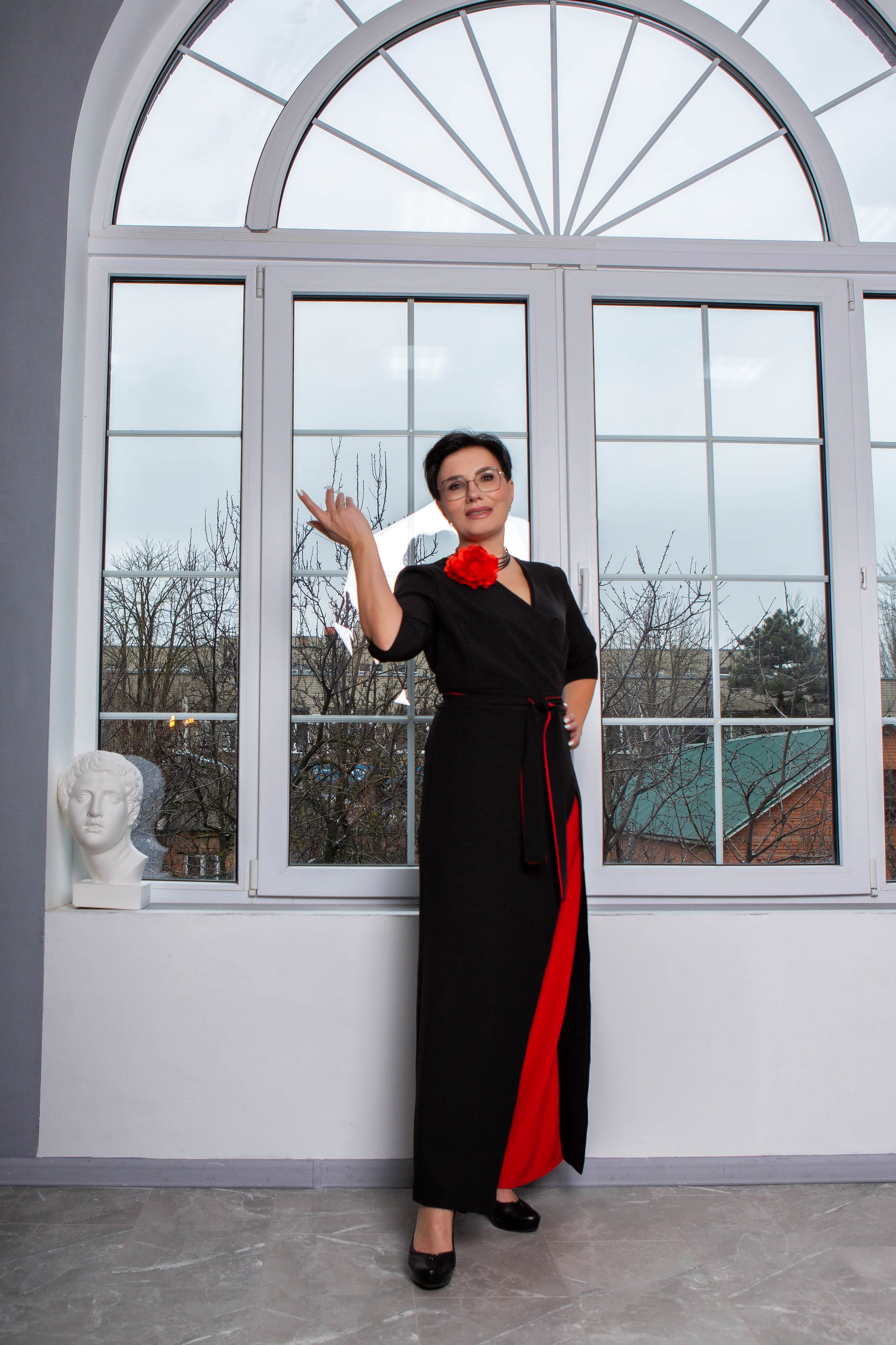 Контент съёмка для ведущей. Главная