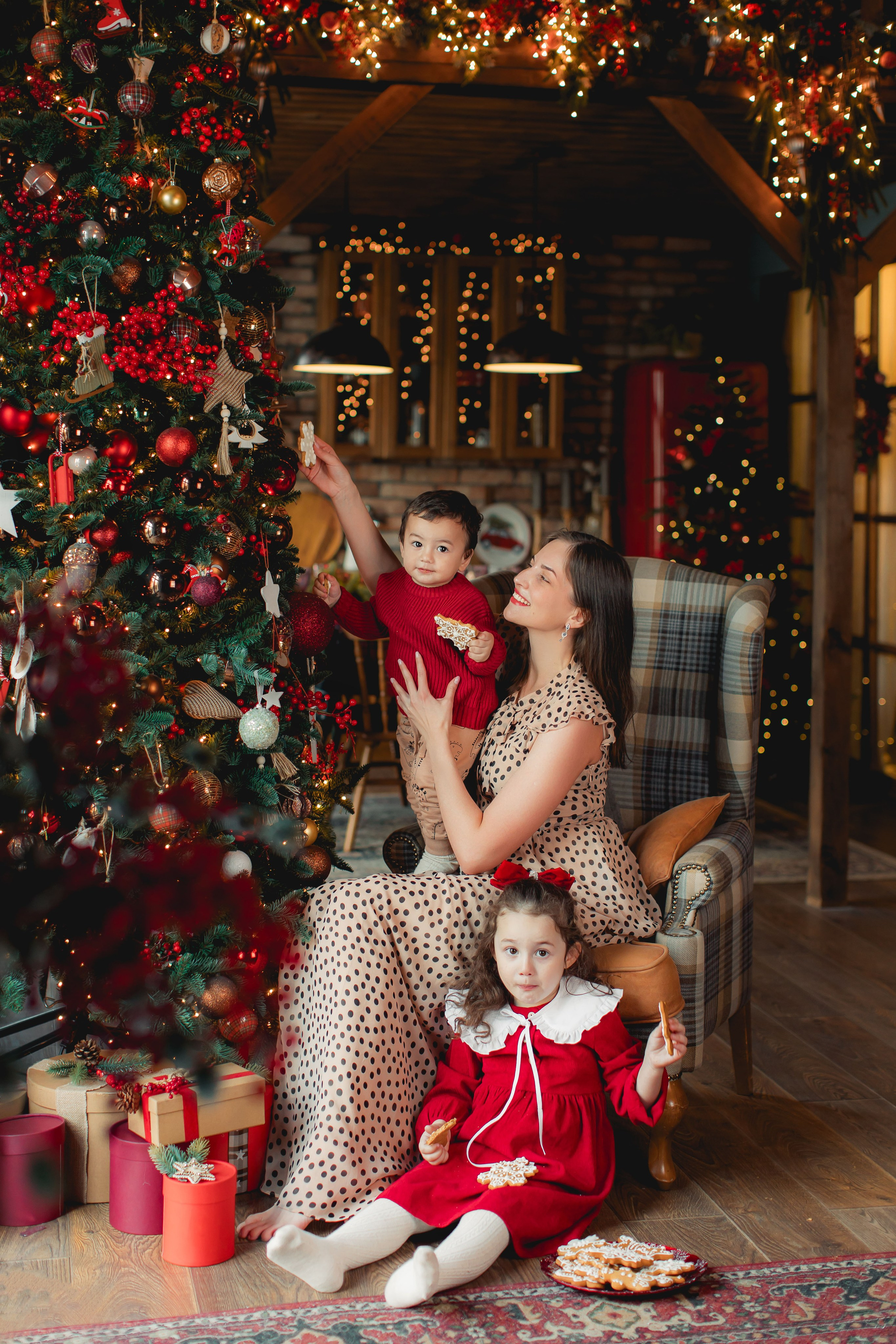 Новый год. Семейный фотограф в Москве Татьяна Болтиева