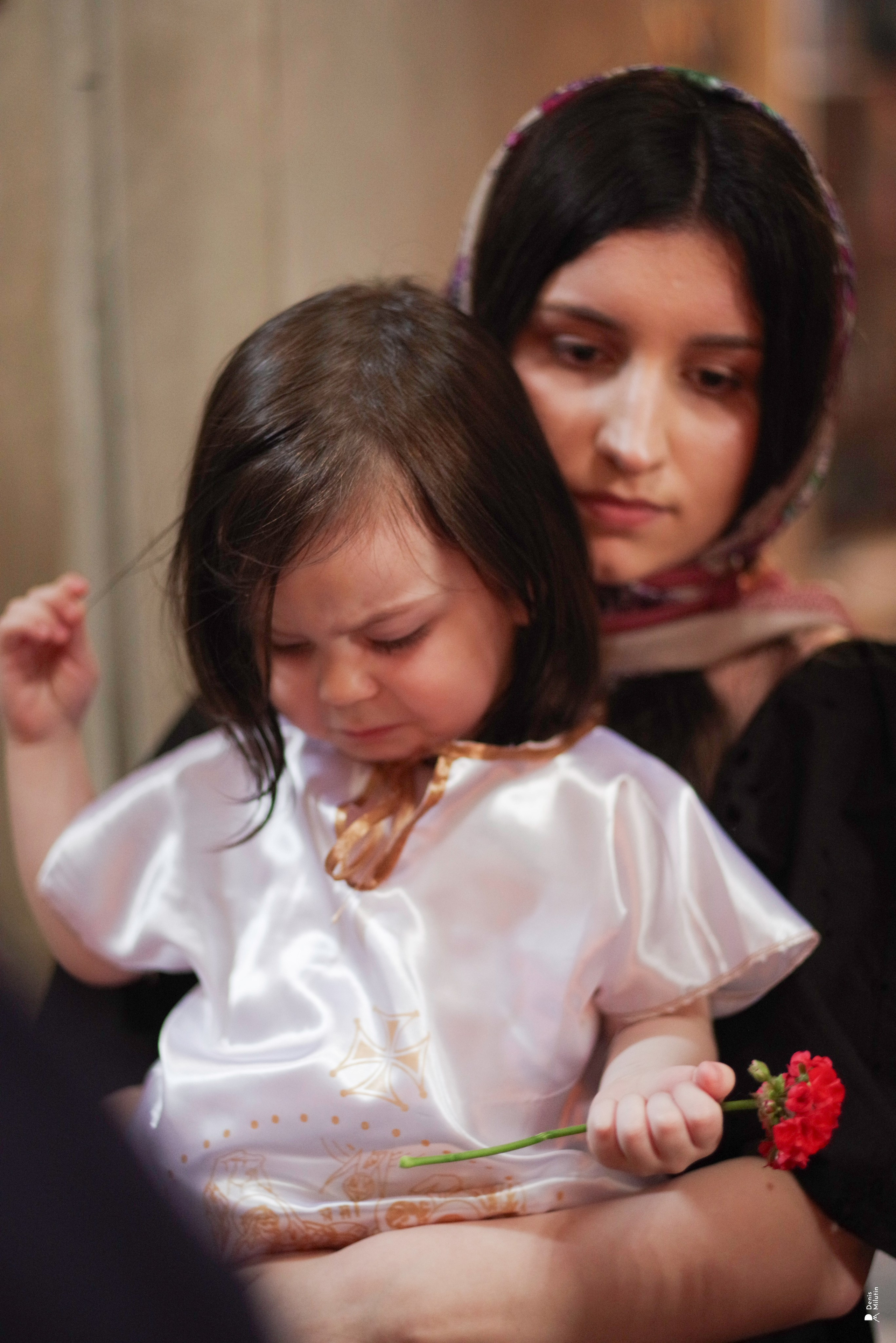 Крещение Сенаки. Портретный фотограф Денис Милютин