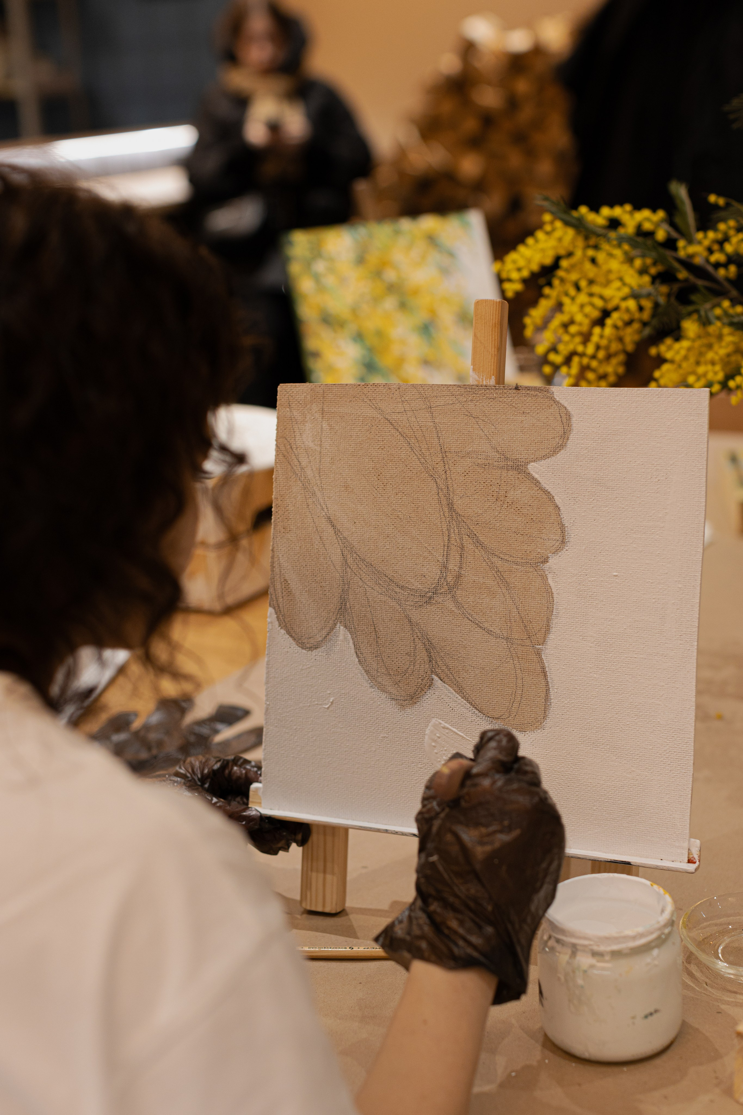 МК Мимоза. Анастасия Ракчеева Художник