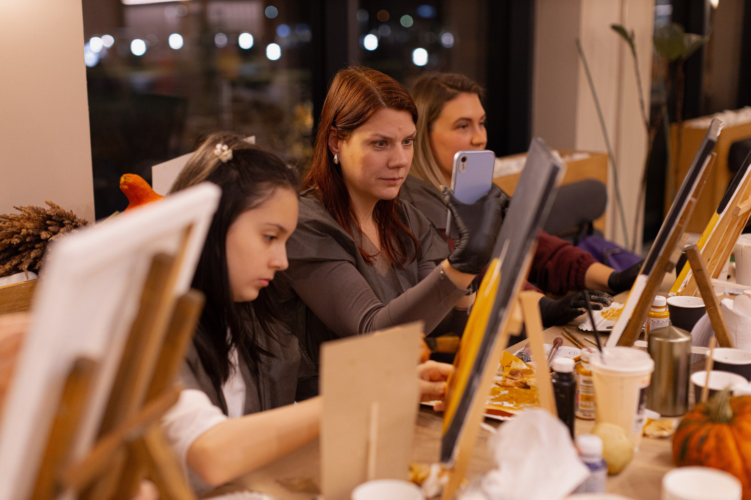 МК Тыква в кафе Здрасте. Анастасия Ракчеева Художник