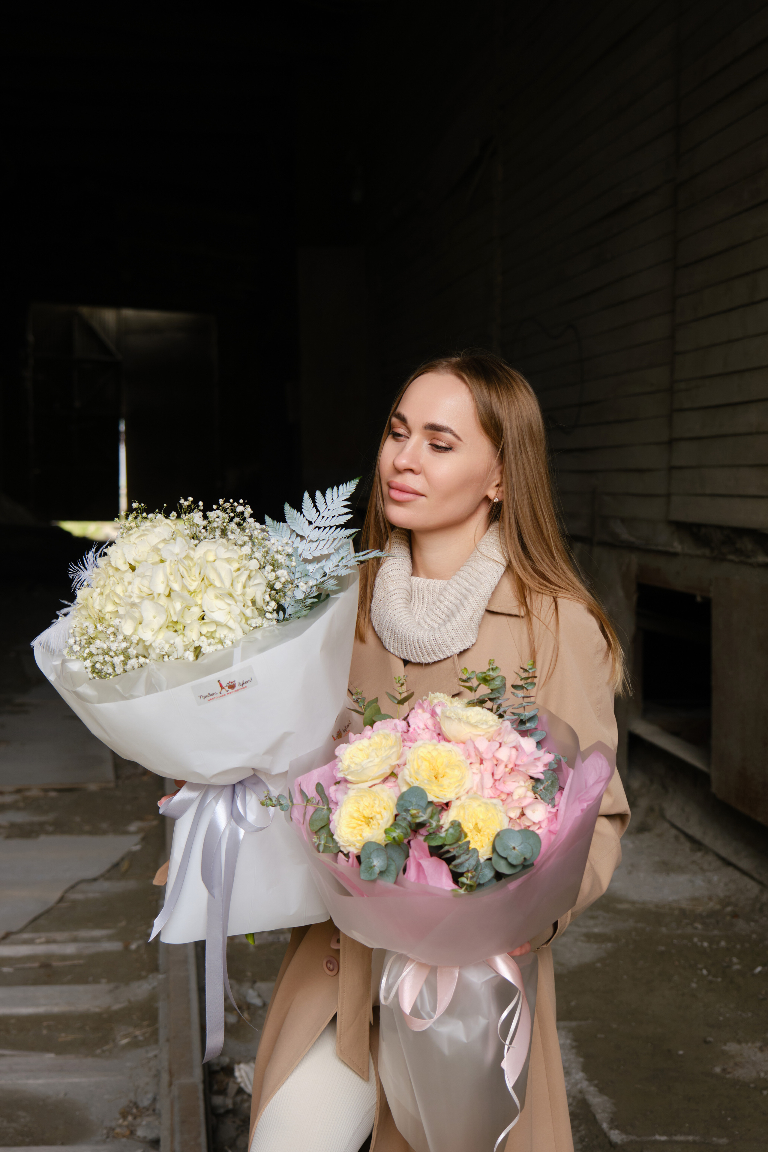 фотосессия для магазина "Привет, Букет!"