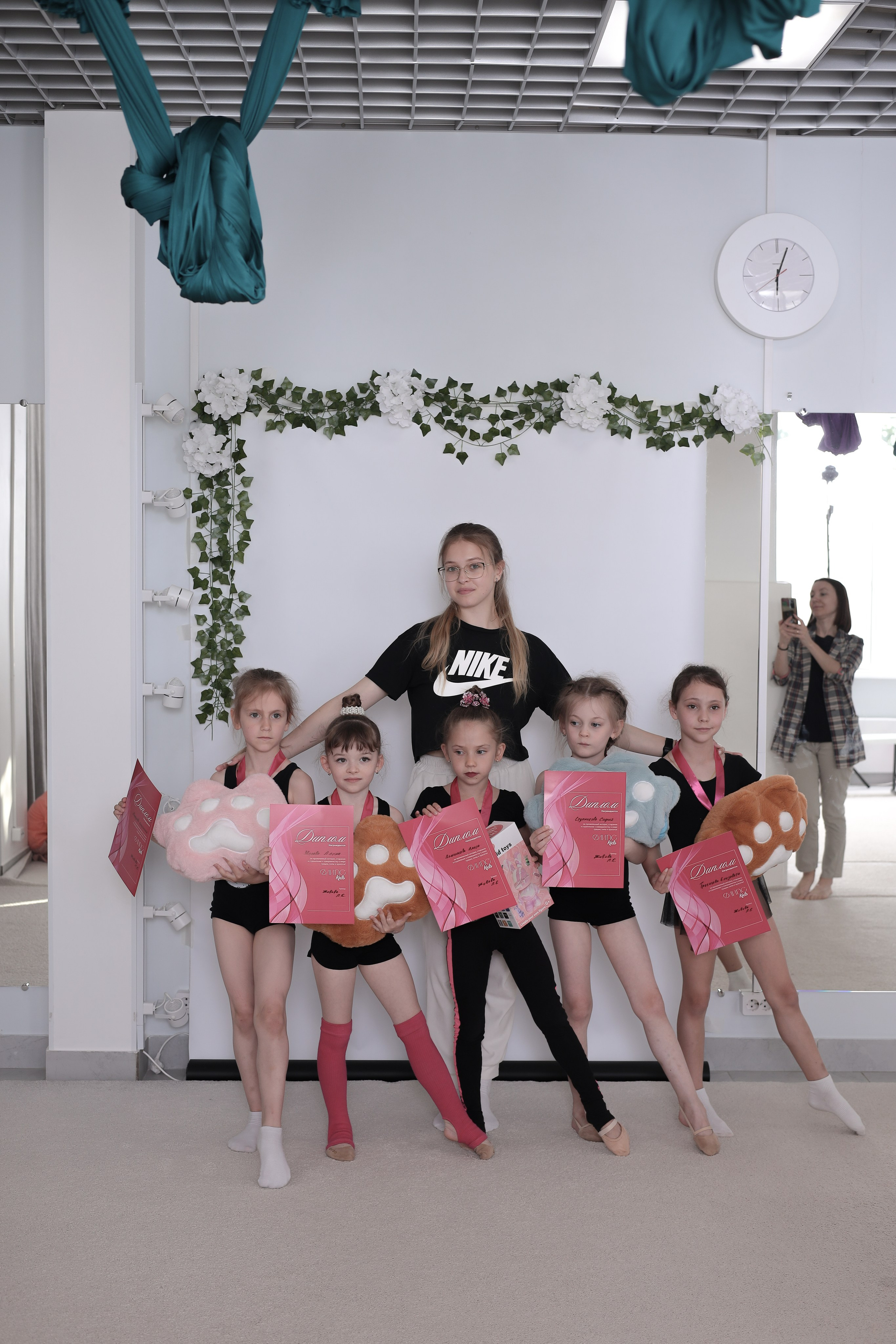 Открытый урок гимнастика. Фотограф Надршина Лилия
