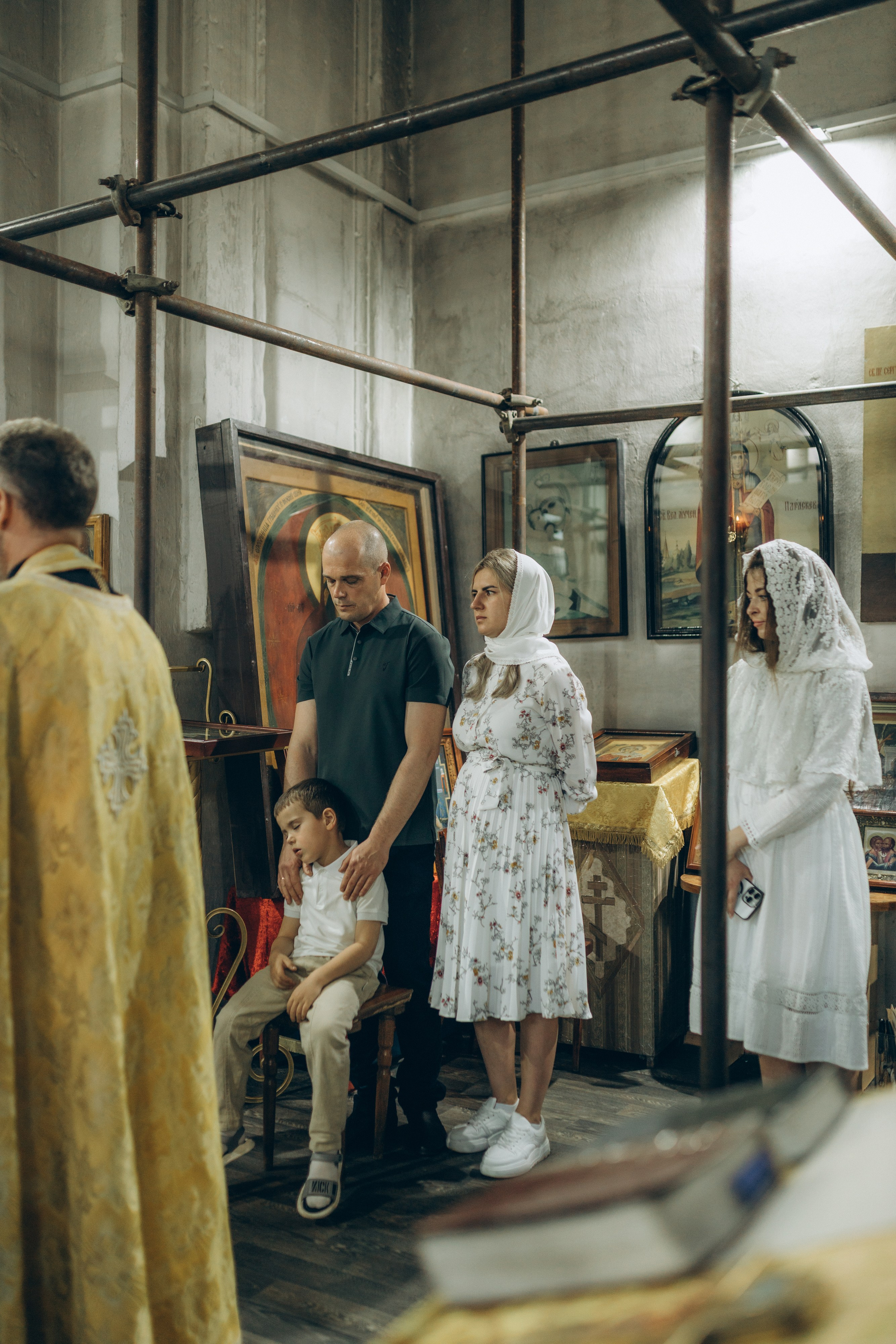 Крещение Вероники. Семейный фотограф и фотограф на роды в Ростове-на-Дону Мухина Виктория