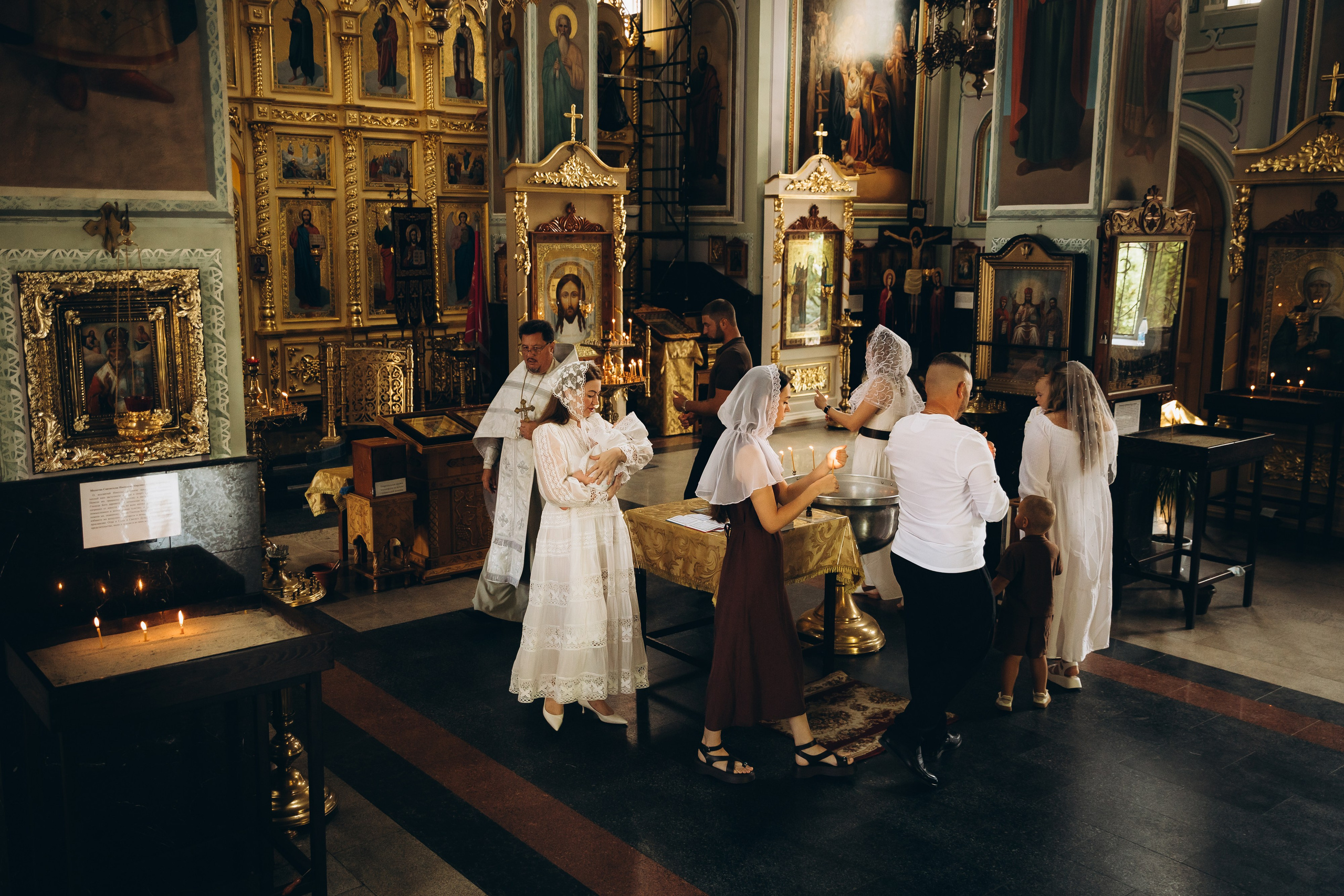 Таинство Крещения Евы. Фотограф в Краснодаре Алла Потоцкая