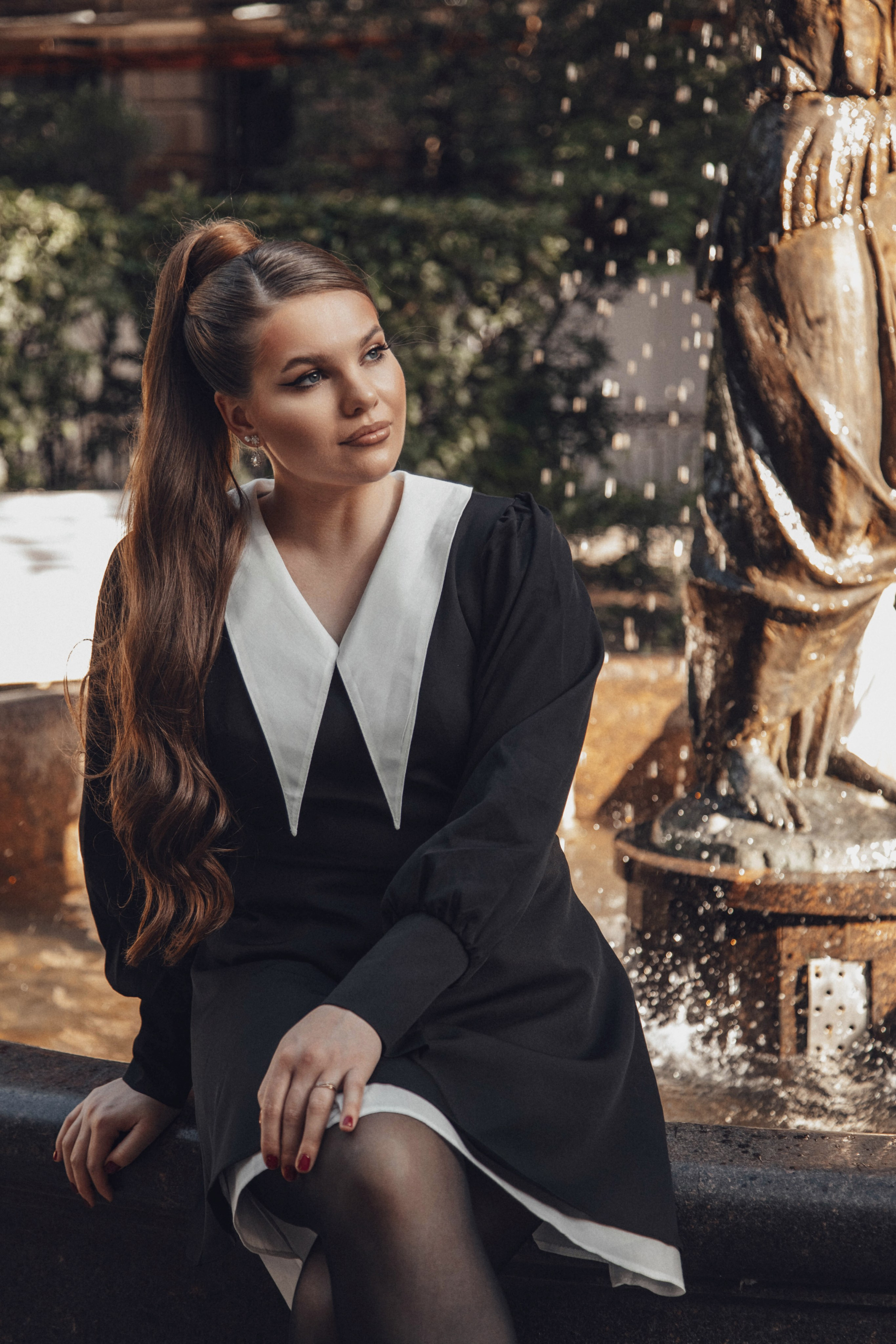 Настя. Прогулочная фотосессия в Санкт-Петербурге. Фотограф Ксения Третьякова, Санкт-Петербург