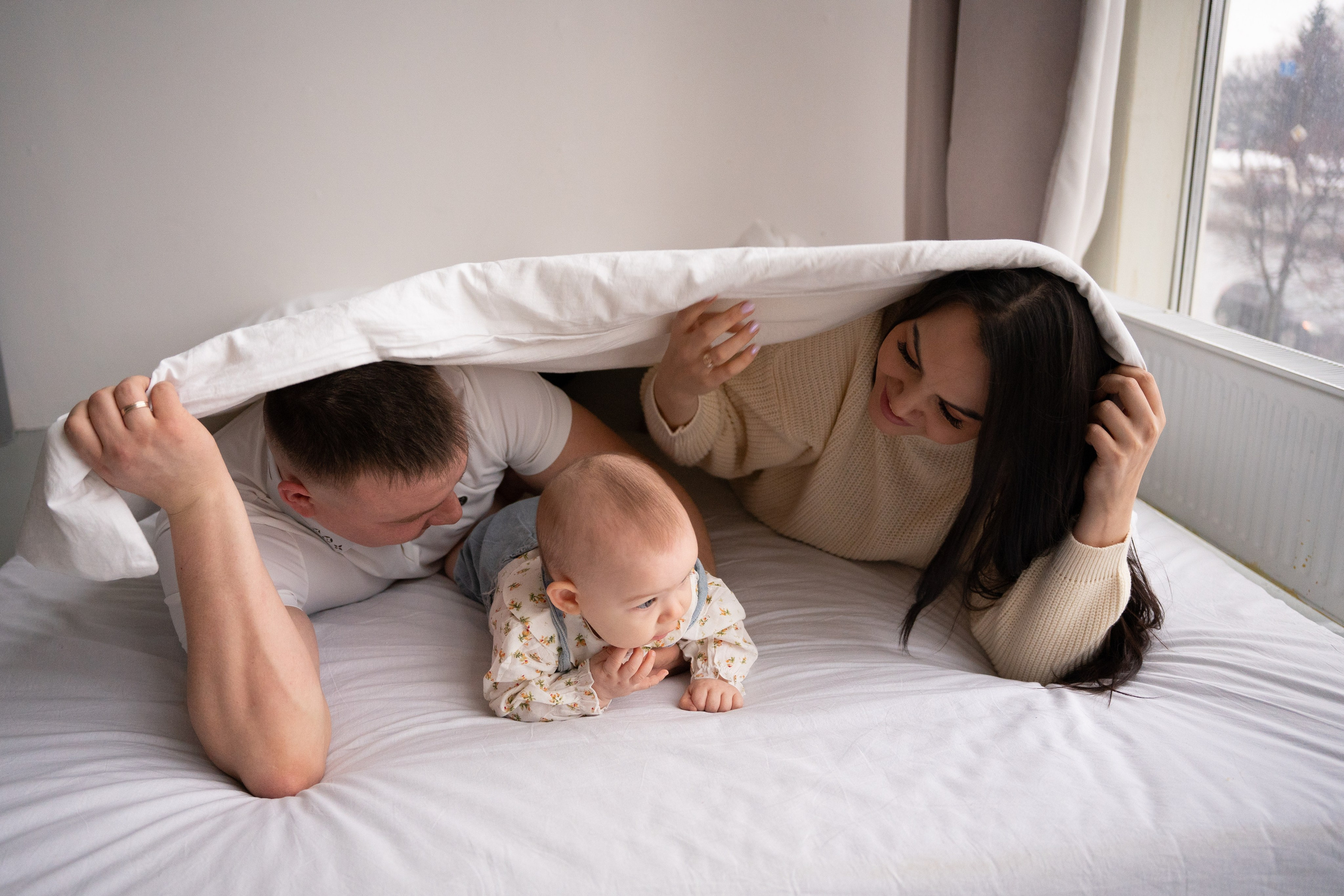 Семейная съемка в студии