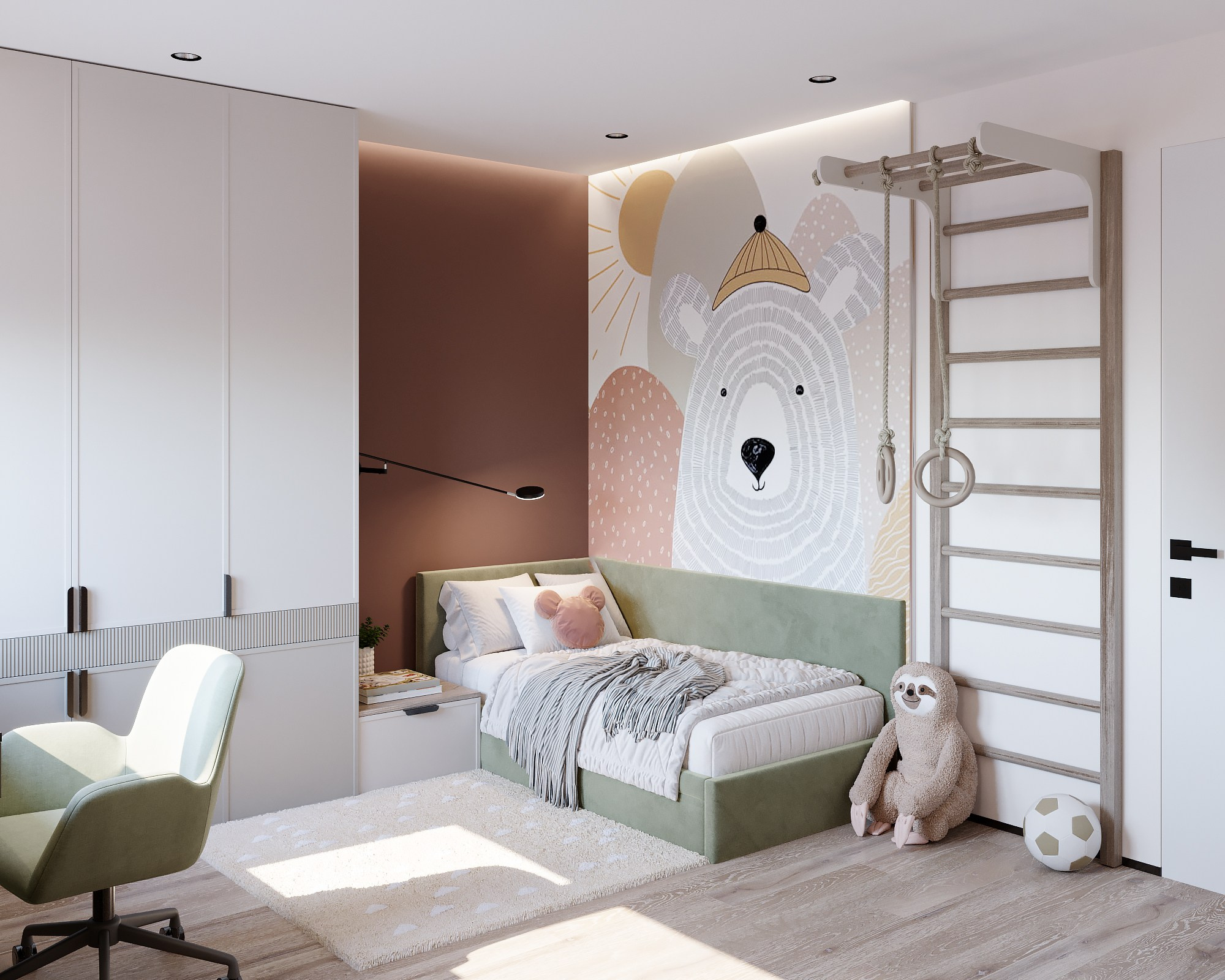 Дизайн-проект 3к квартиры в Дубне. Дизайнер интерьера в Дубне, Москве, Дмитрове