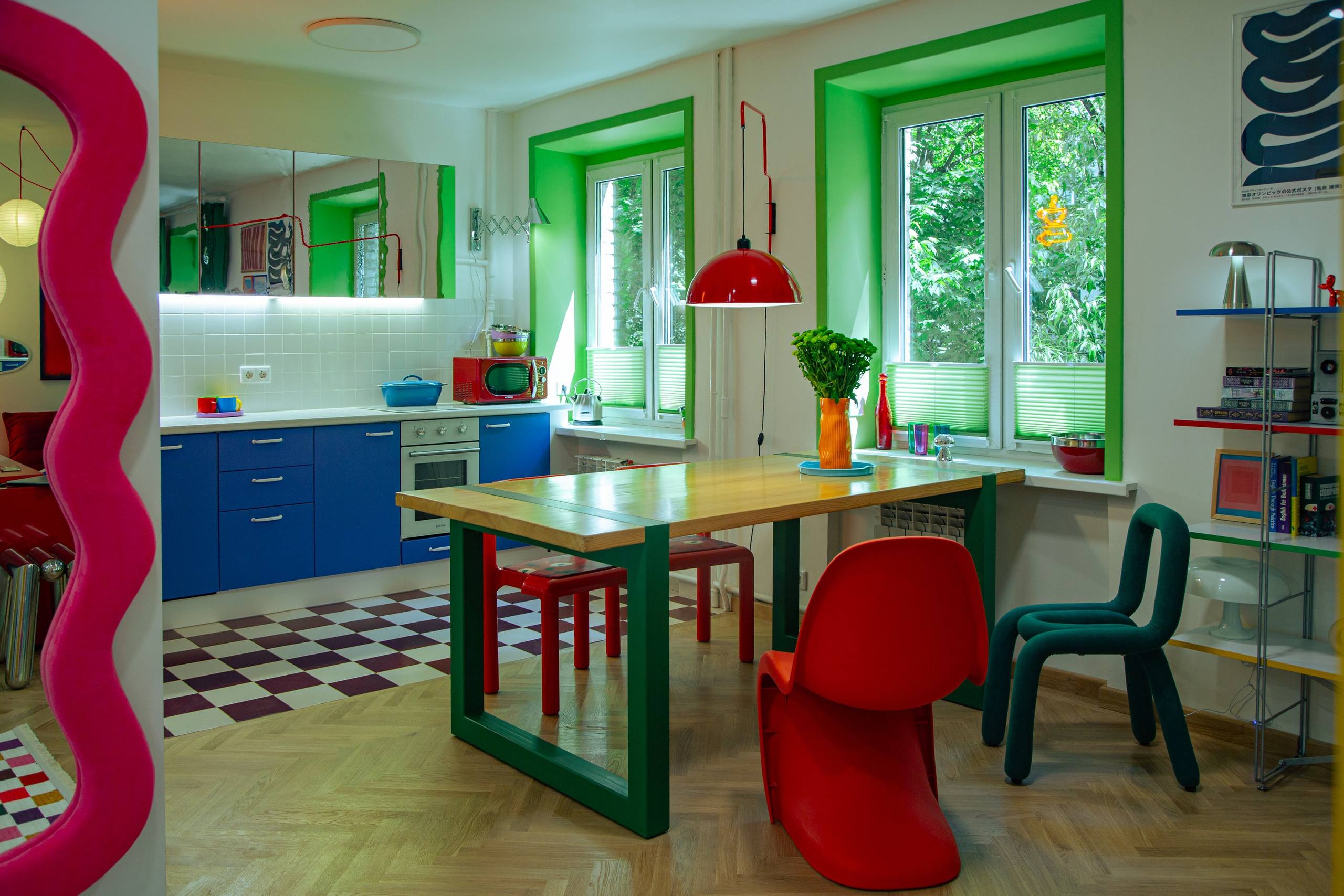 Дофаминовый интерьер. Фотограф Оля Батист