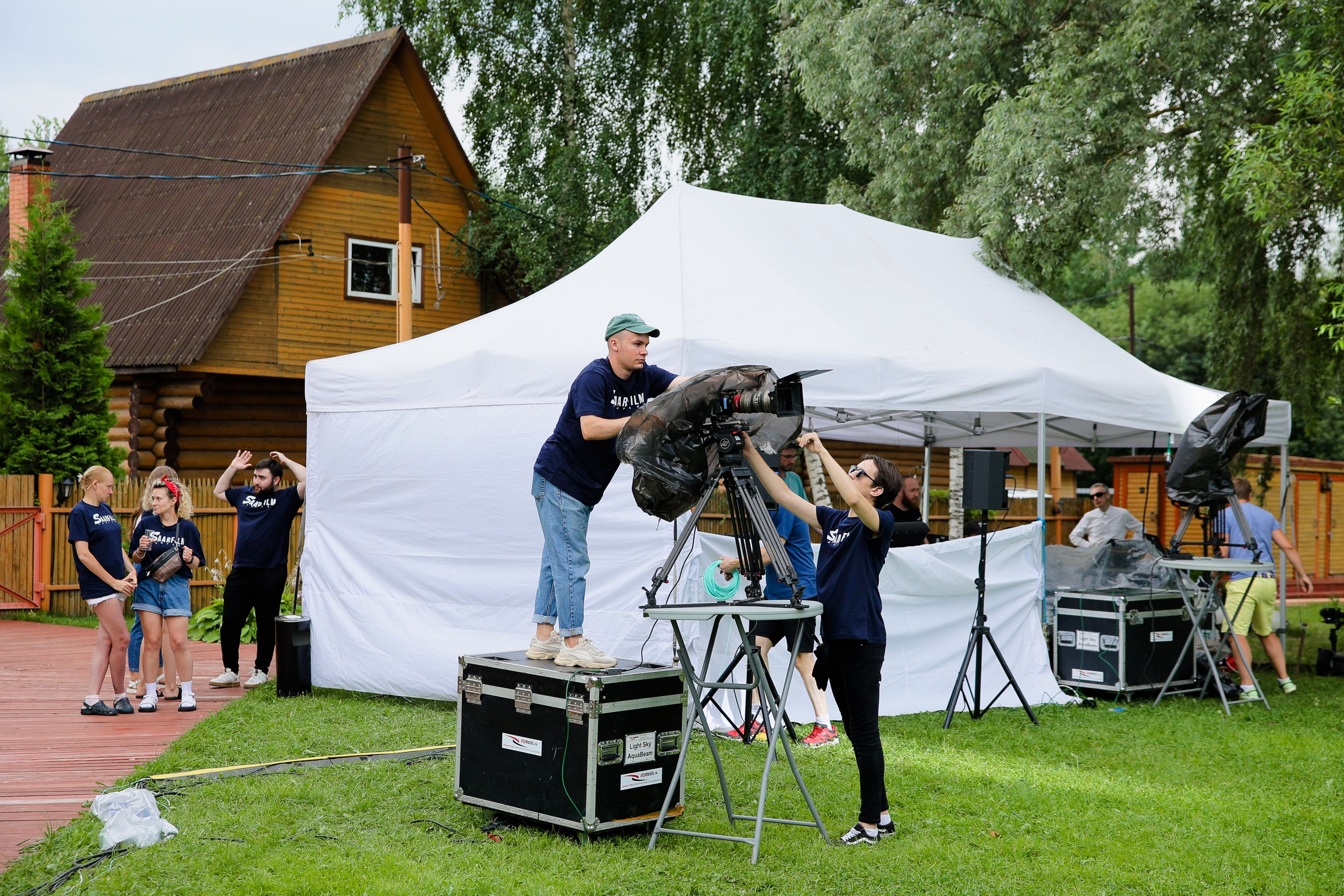 Backstage Чиж и Клава Кока. Фотограф Юрий Клим | Москва