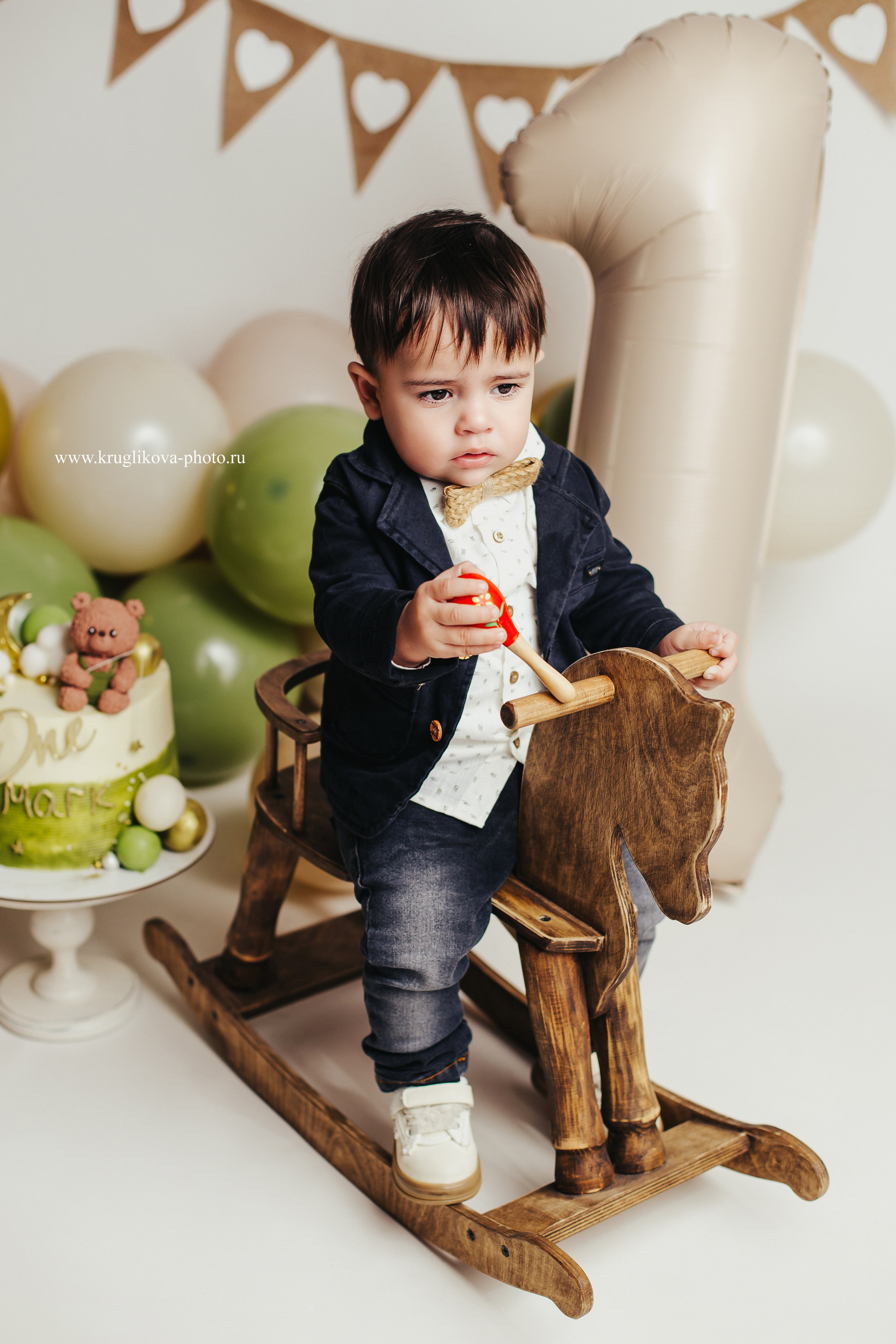 Марк. Годик. Фотограф новорожденных и детский в Сергиевом Посаде Кругликова Юлия