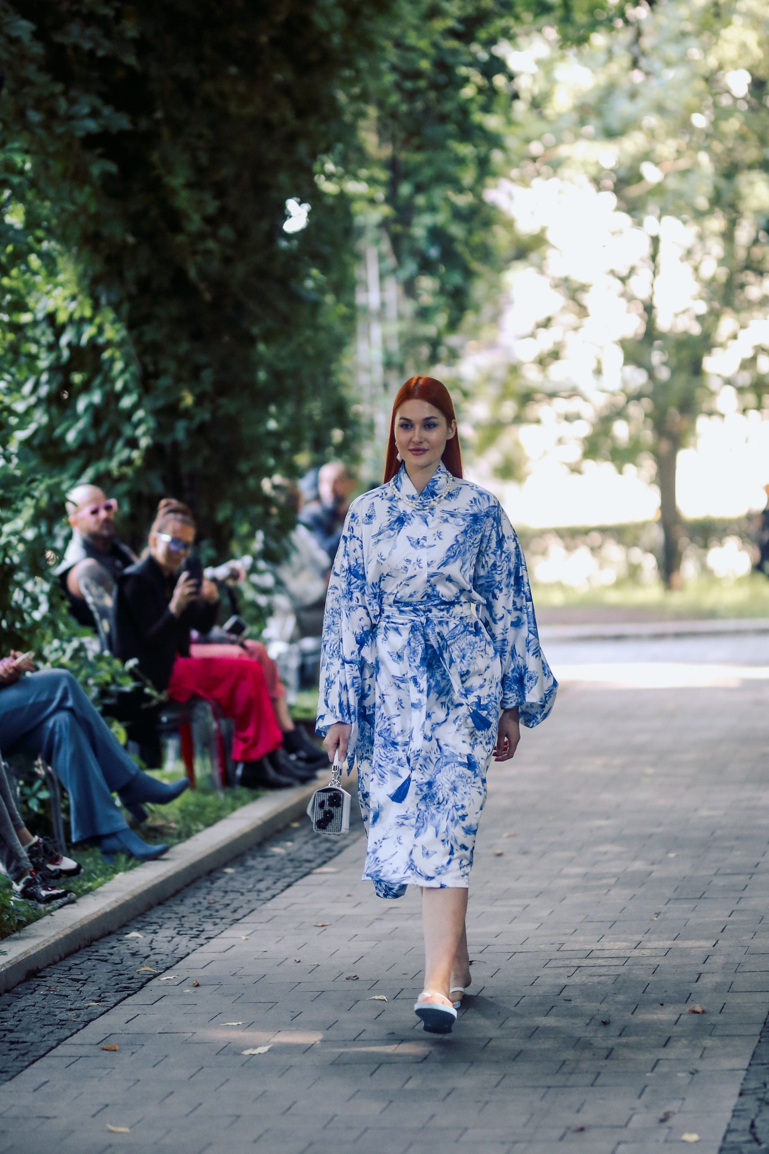 Зелёный подиум. Фотограф Анастасия Залевская