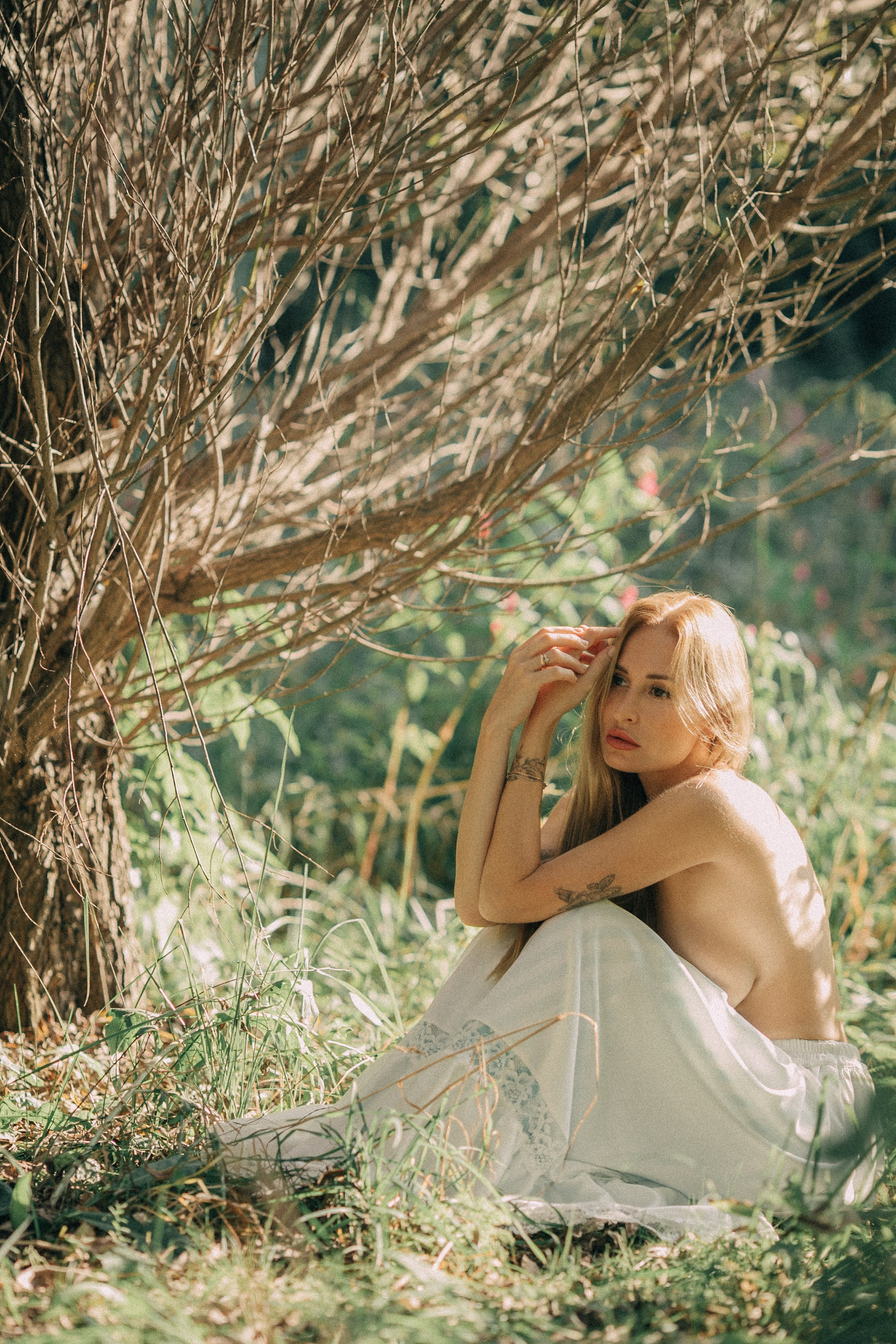 Улица & природа. Модель Москва каталожная и творческая съемка Anna Antlers