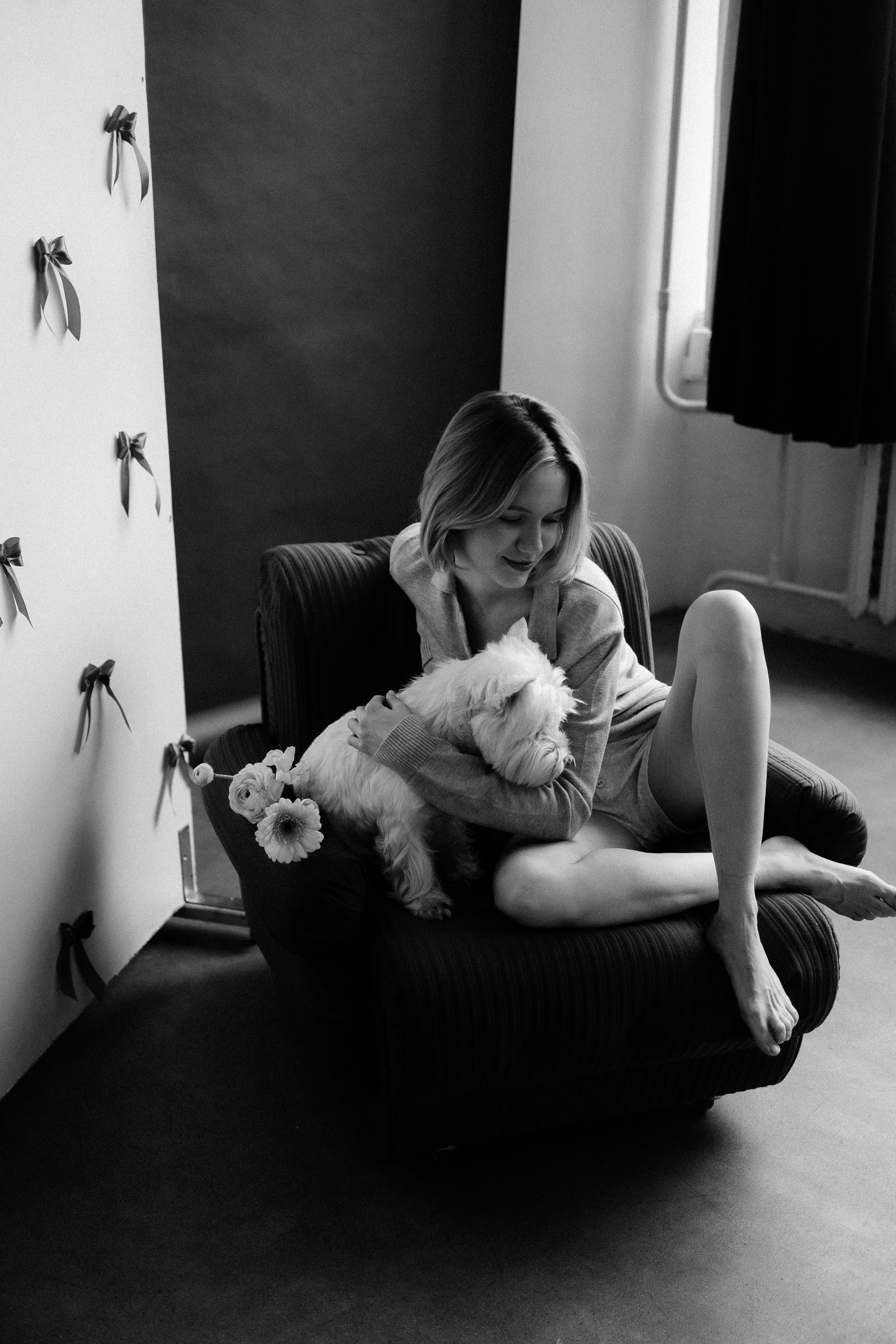 Аня и Локи. Фотораф — анималист Мария Шистка