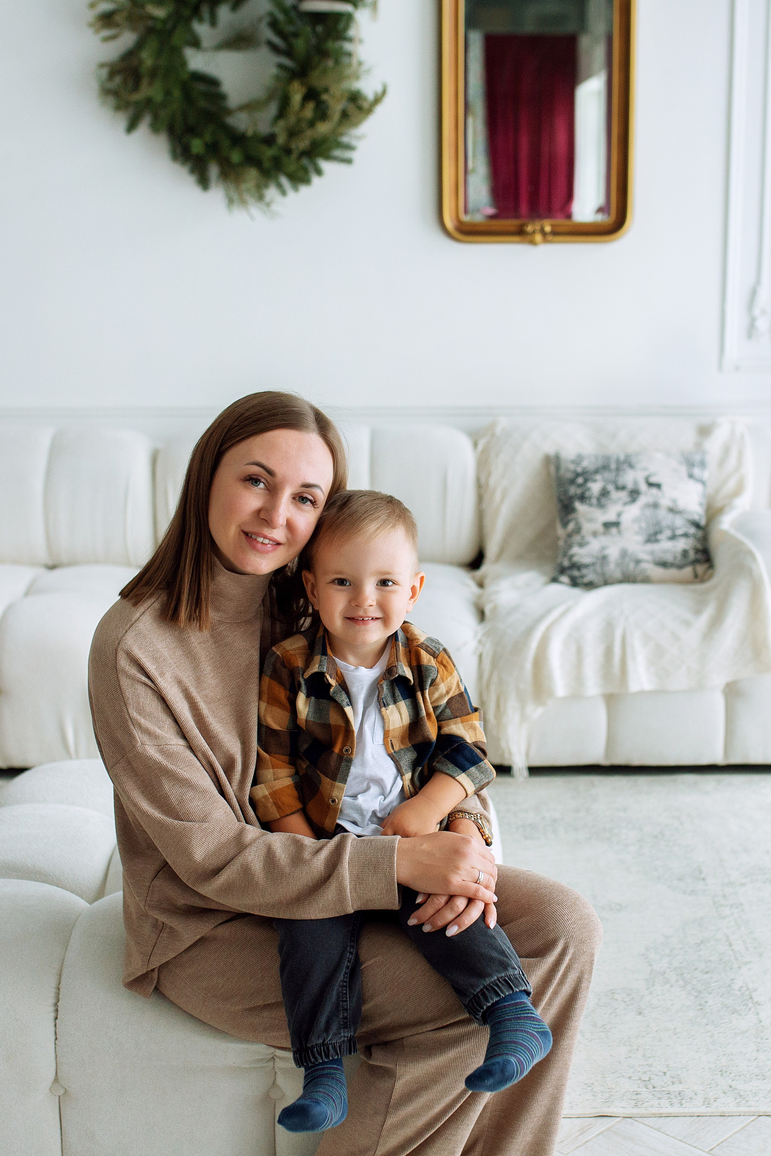 РОМА новогодняя фотосессия. Фотограф новорожденных Оксана Полевская