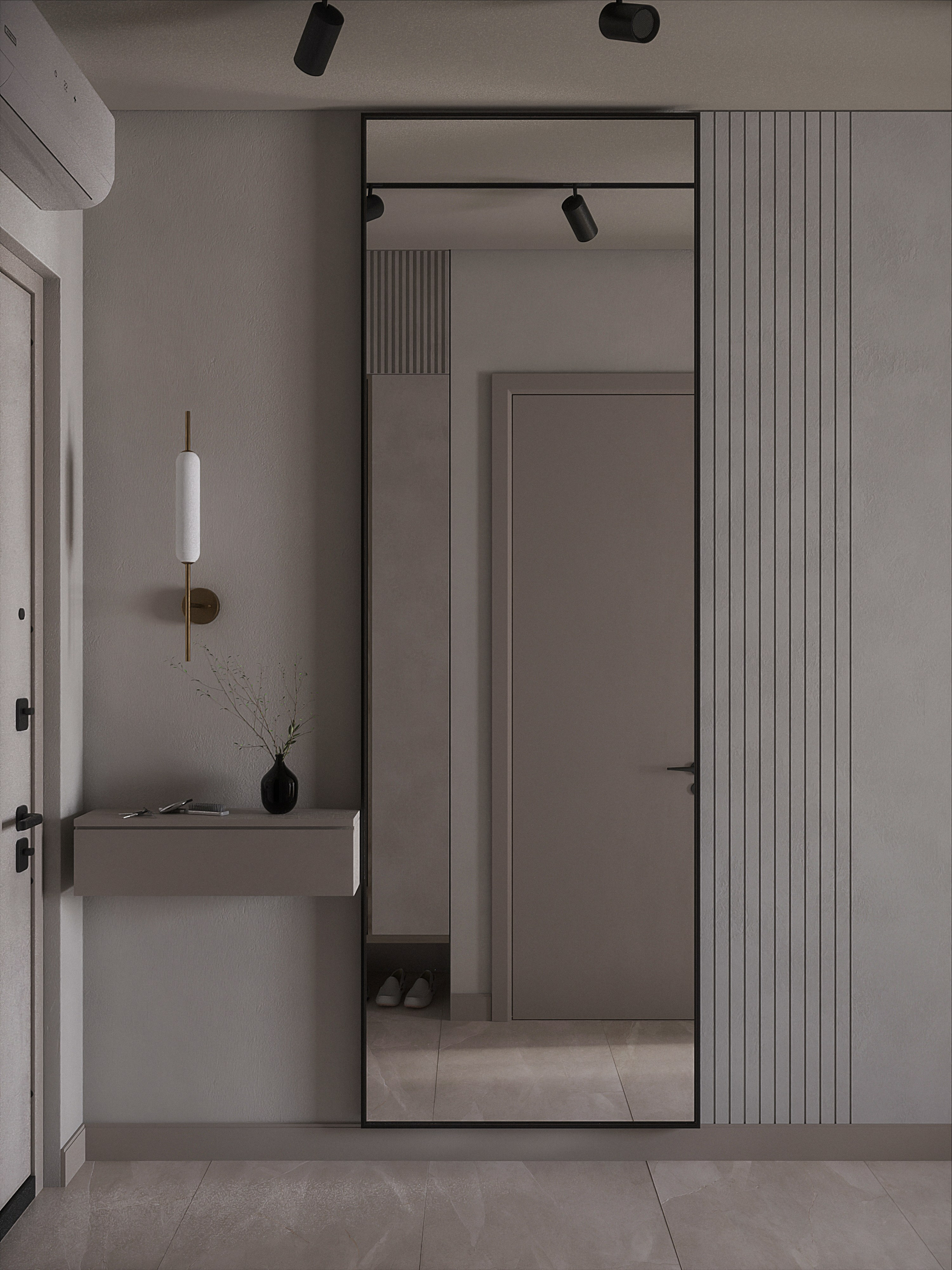 Квартира 64 кв.м. Юлия Григорьева — 3D визуализатор