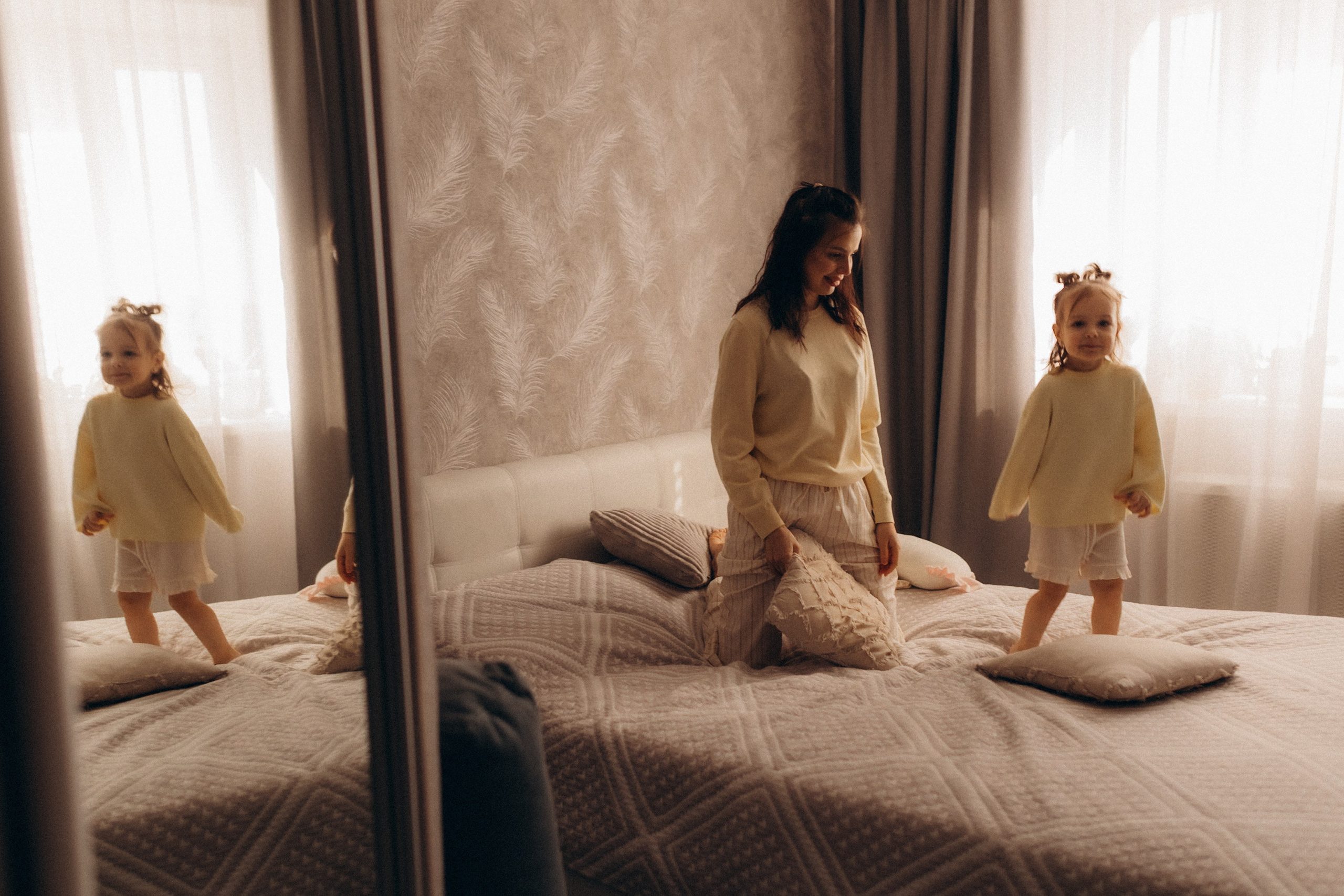 23.03 Полина и Ева. Семейный и домашний фотограф Советский Югорск Екатерина Цыганок