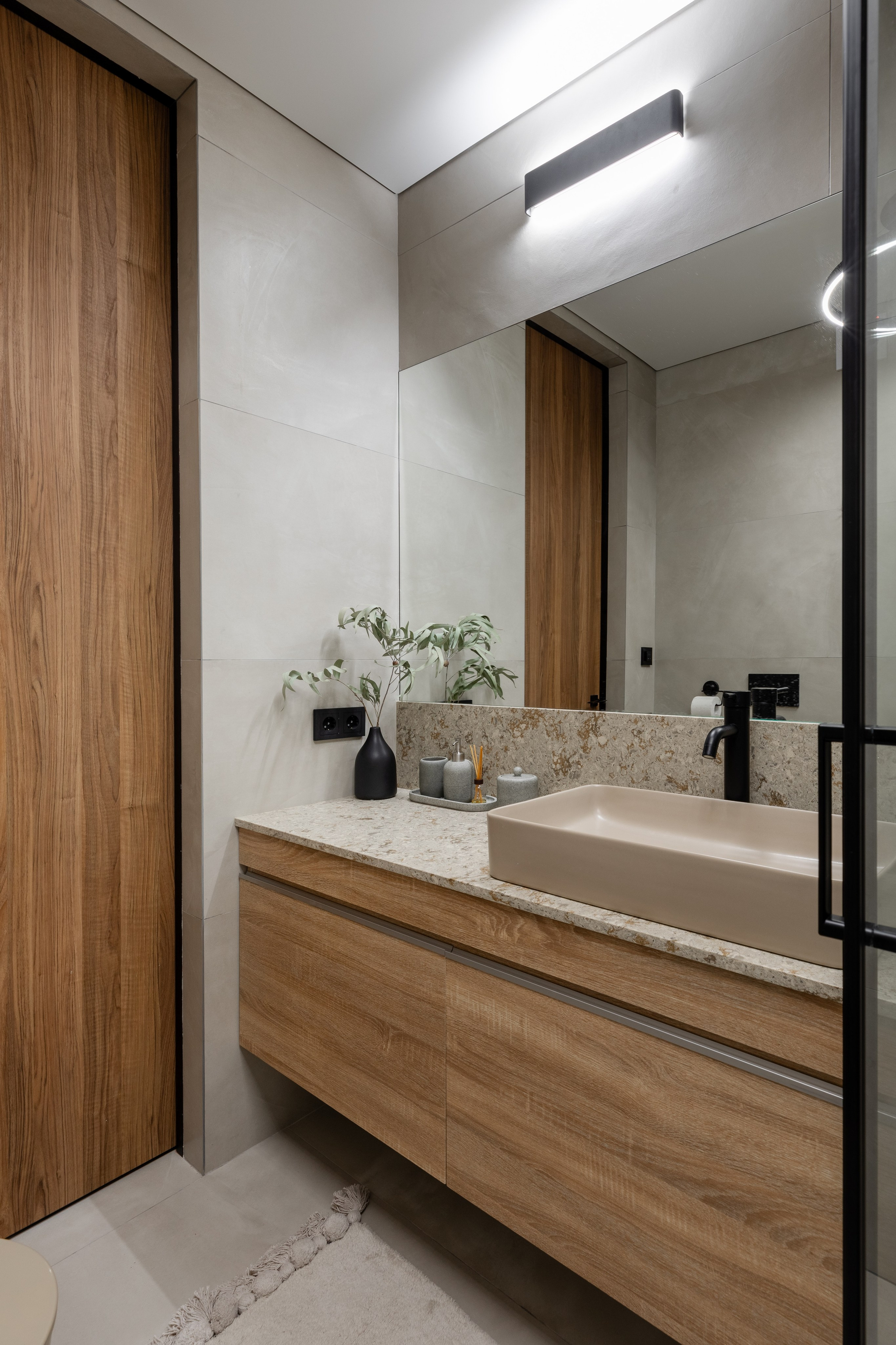 Дизайн проект Марии Белоусовой @mary_belt_art, ЖК "Альпийский квартал", Сочи. Интерьерный фотограф Москва