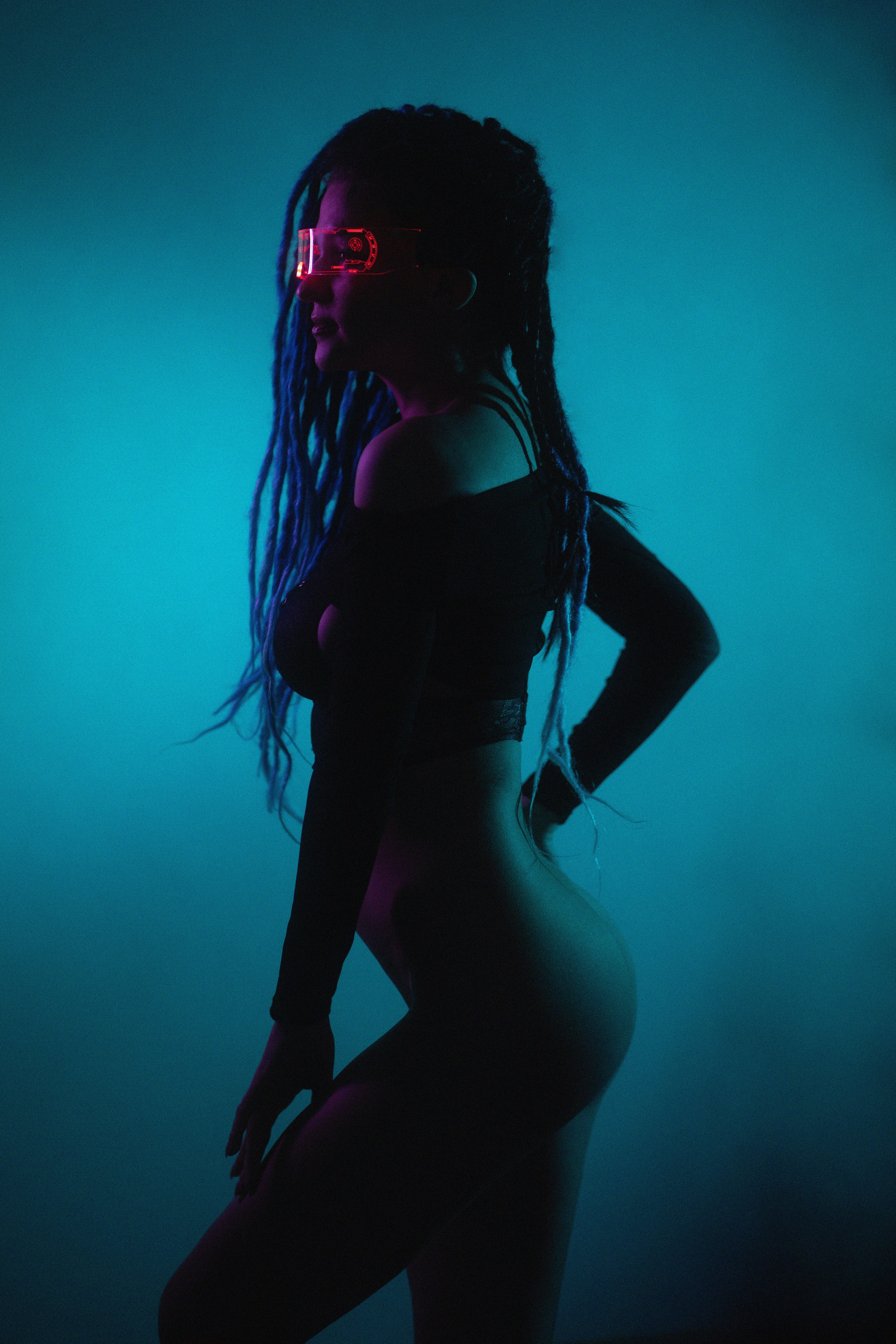 Фотосессия в киберпанк стилистике. Фотограф, видеограф Пятигорск, Ставрополь, Ессентуки, Petlyakovs_photo