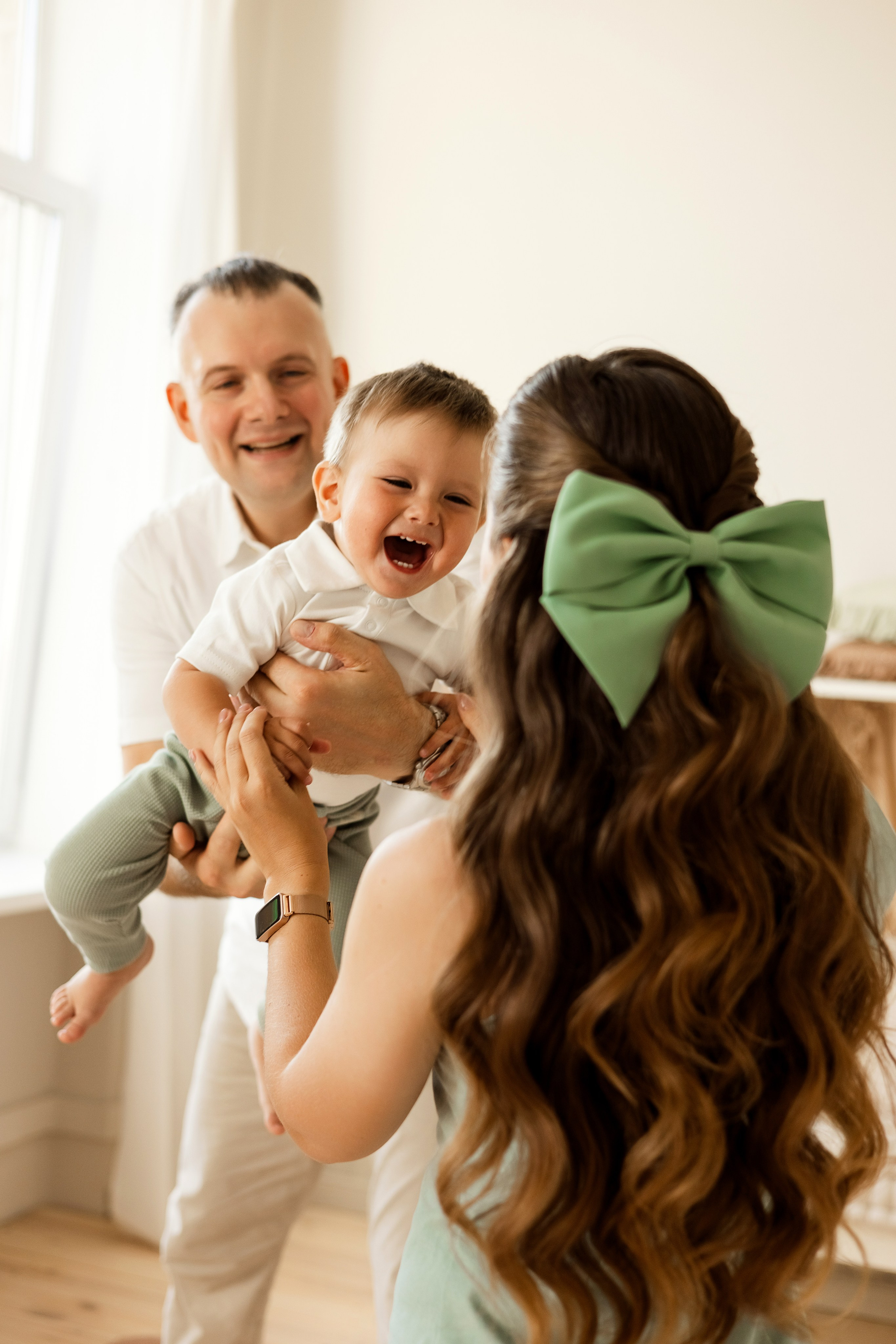 Съемка годовасия в студии Молоко. Семейный фотограф в Екатеринбурге Маргарита Курносова