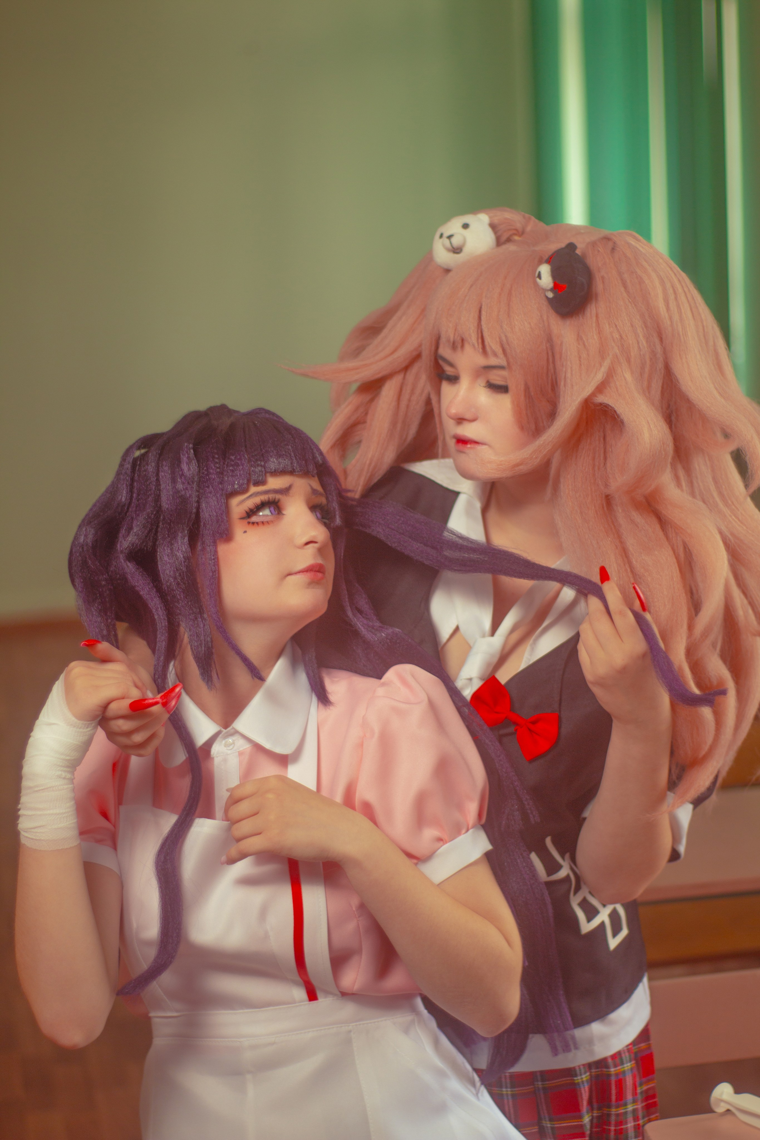 Enoshima Junko & Tsumiki Mikan (Danganronpa), Магадан-Ола 2024. Фотограф NotSilver