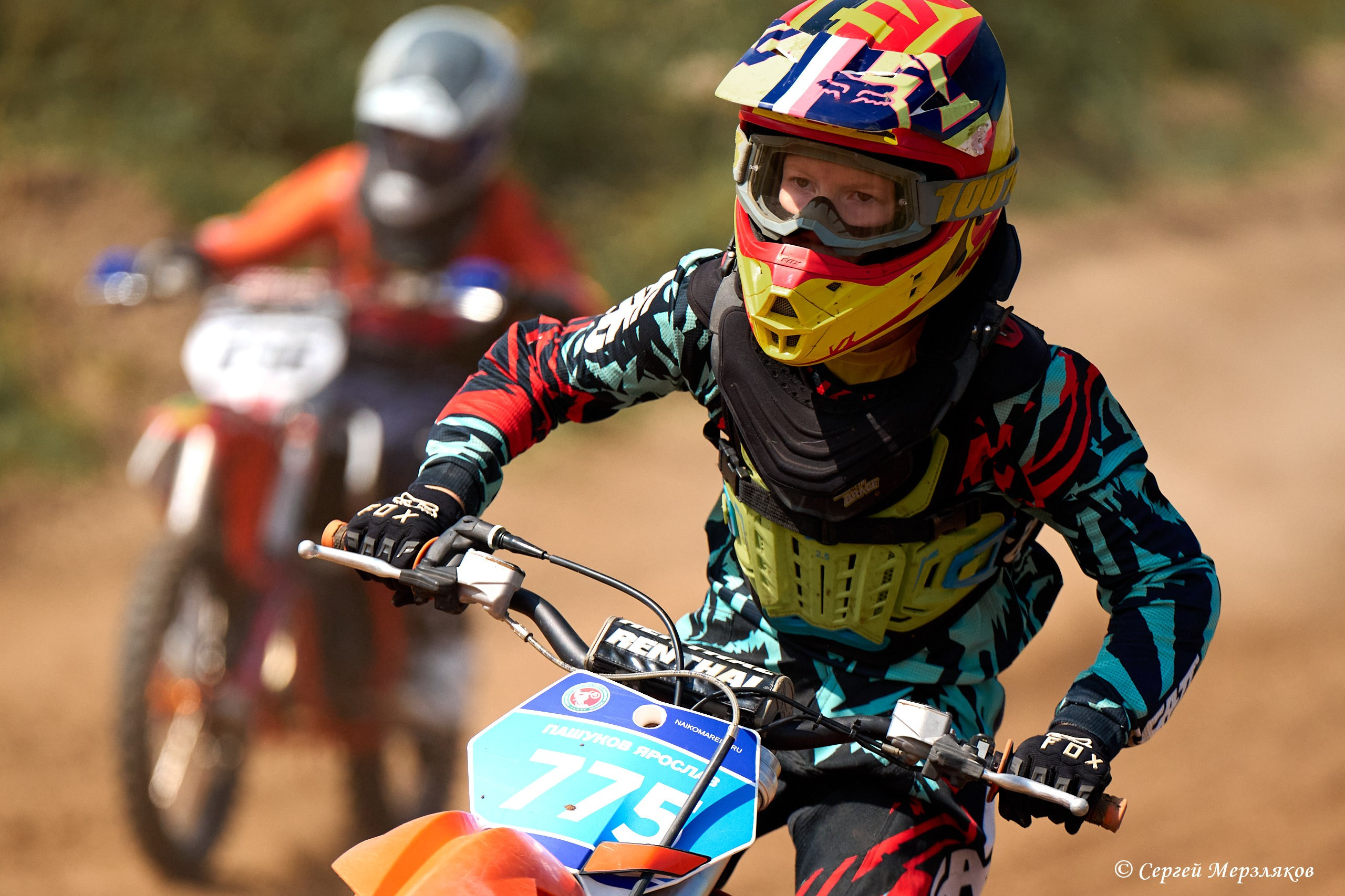 Мотокросс. Орловское. Ижевск. 25.08.2024. Спортивный репортажный фотограф в Ижевске Сергей Мерзляков