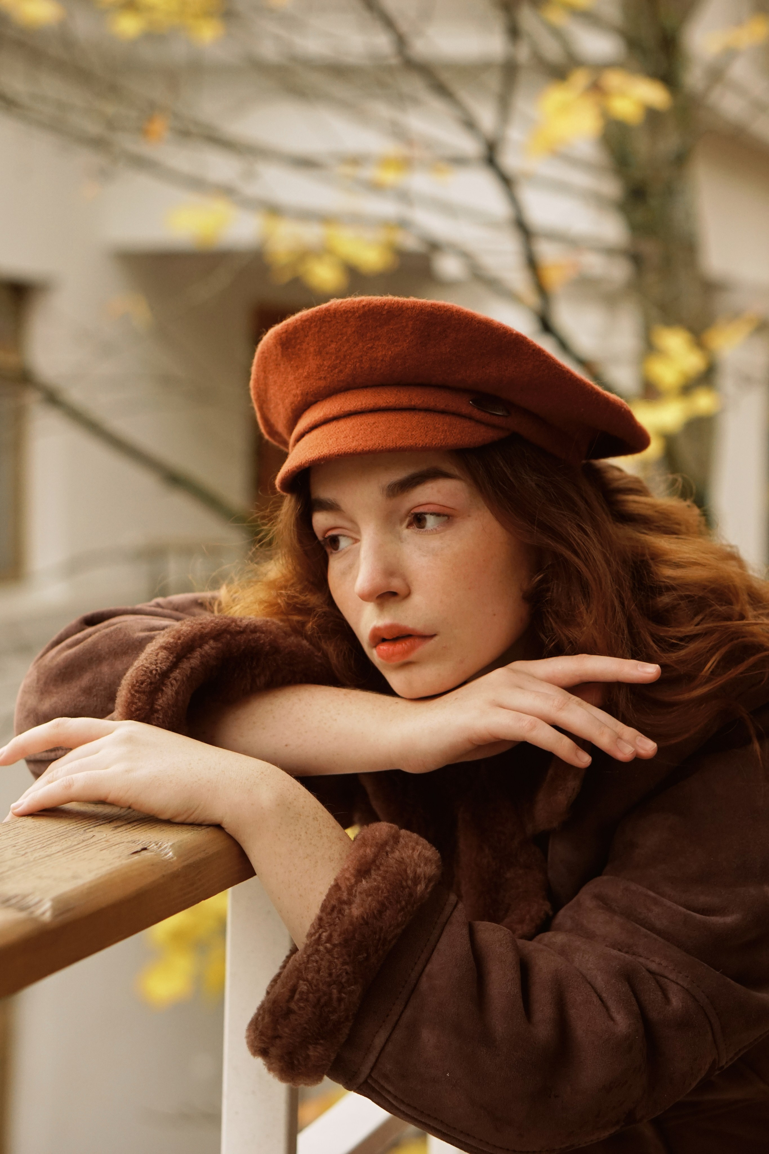 Лиза — Переделкино осеннее. Фотограф Москва — Полина Робин