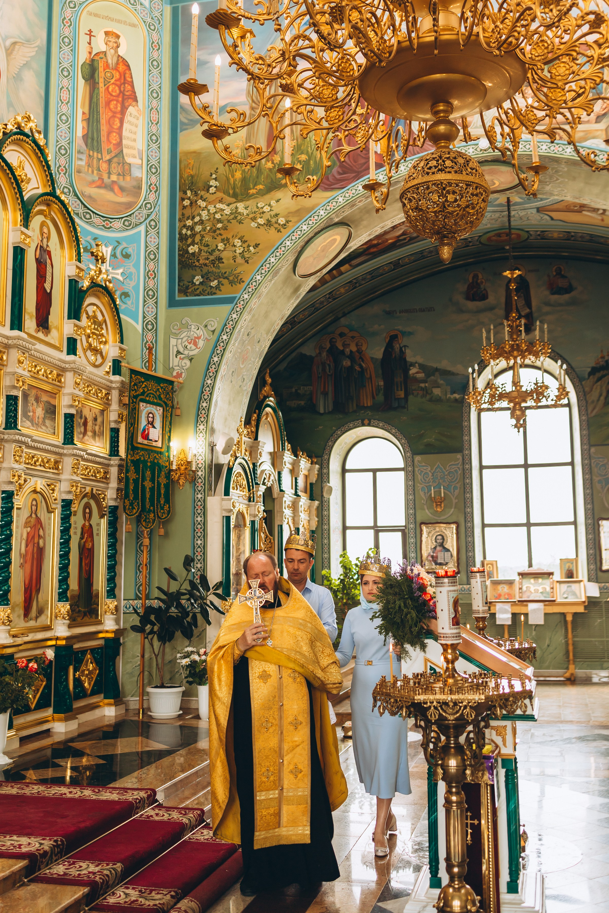 Венчание Александра и Юлии. Семейный фотограф в Волгодонске Краченцева Анна