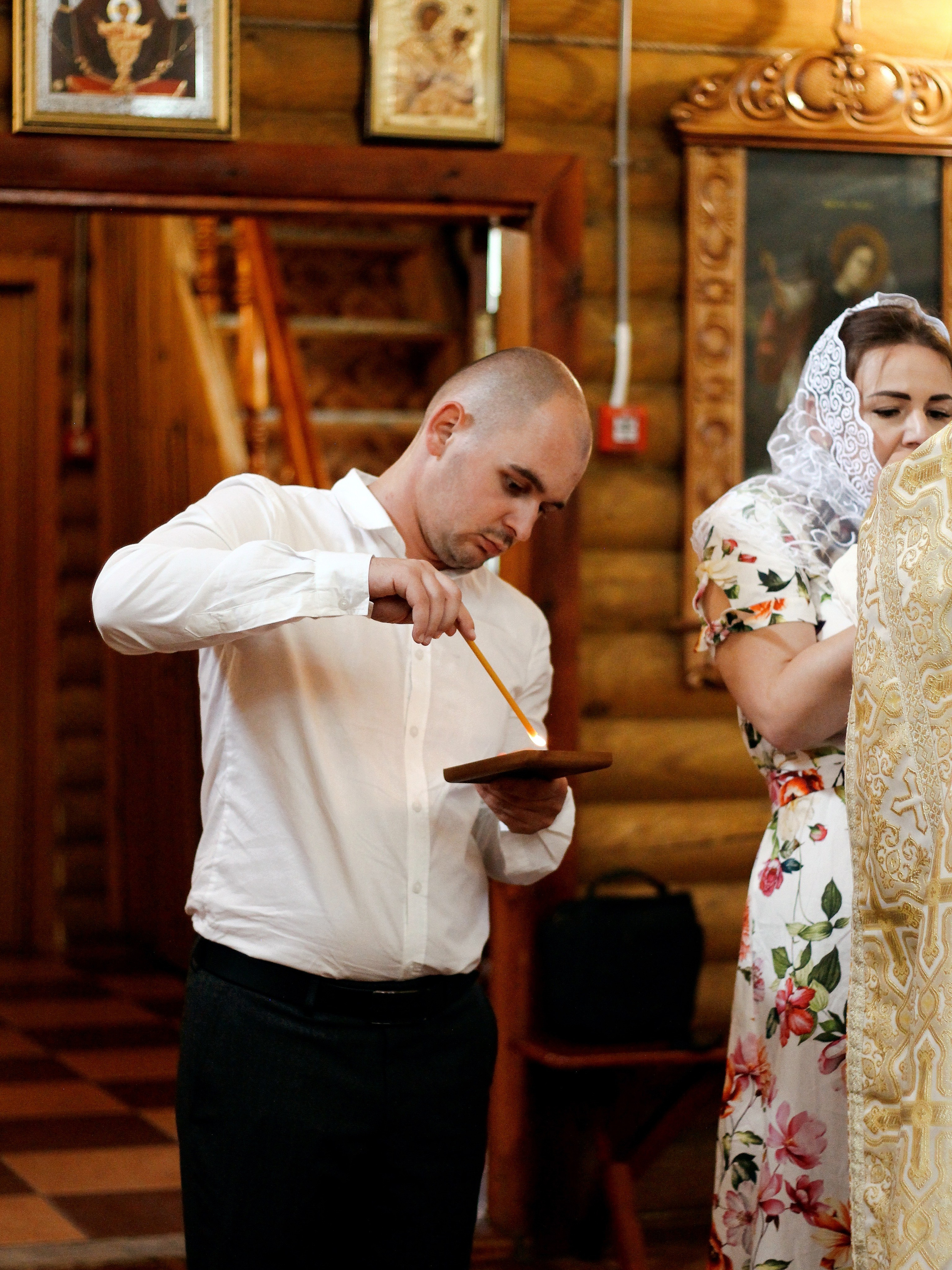 Таинство крещения. Photography Eva