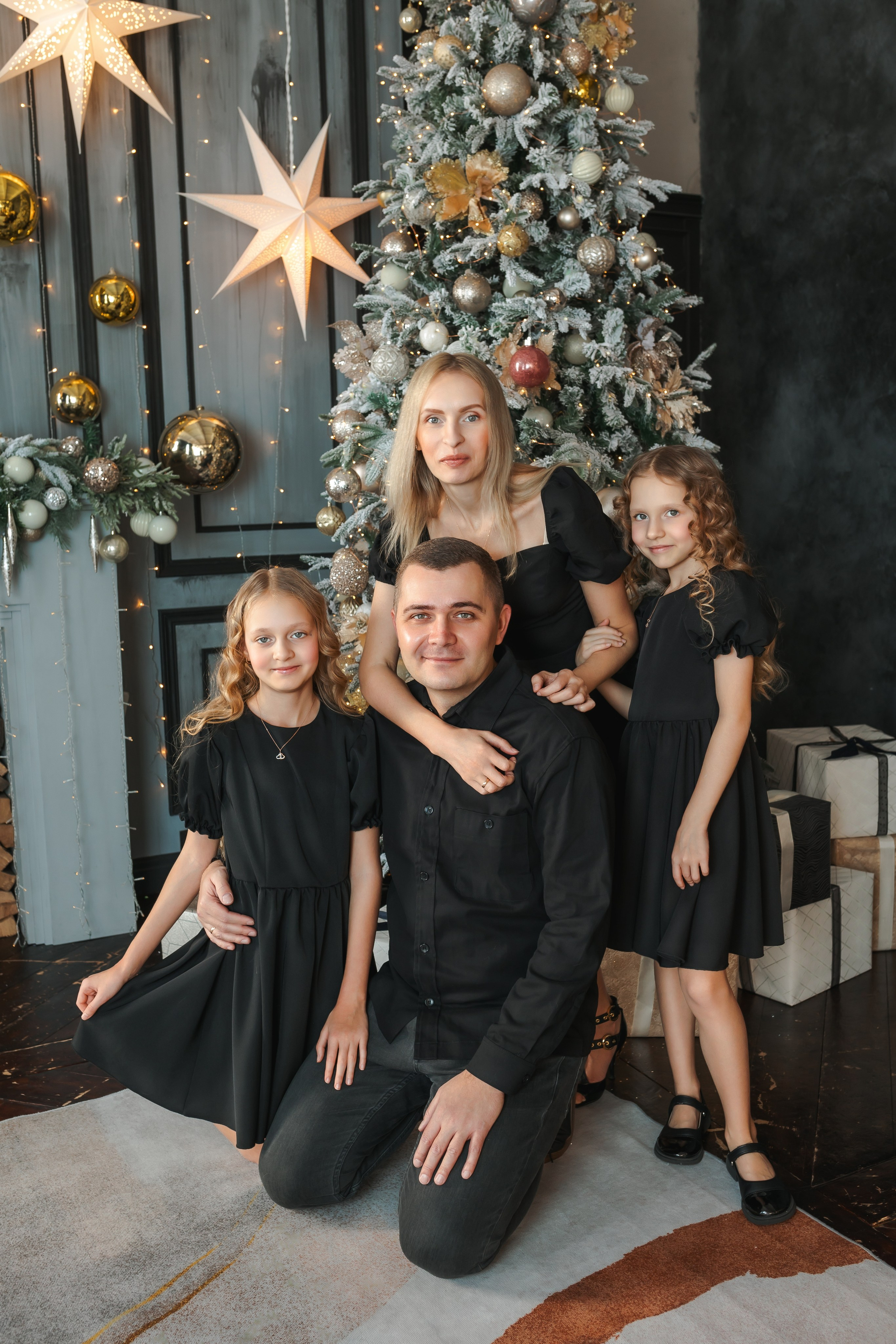 Семейная новогодняя фотосессия в Хабаровске. Свадебный фотограф в Хабаровске