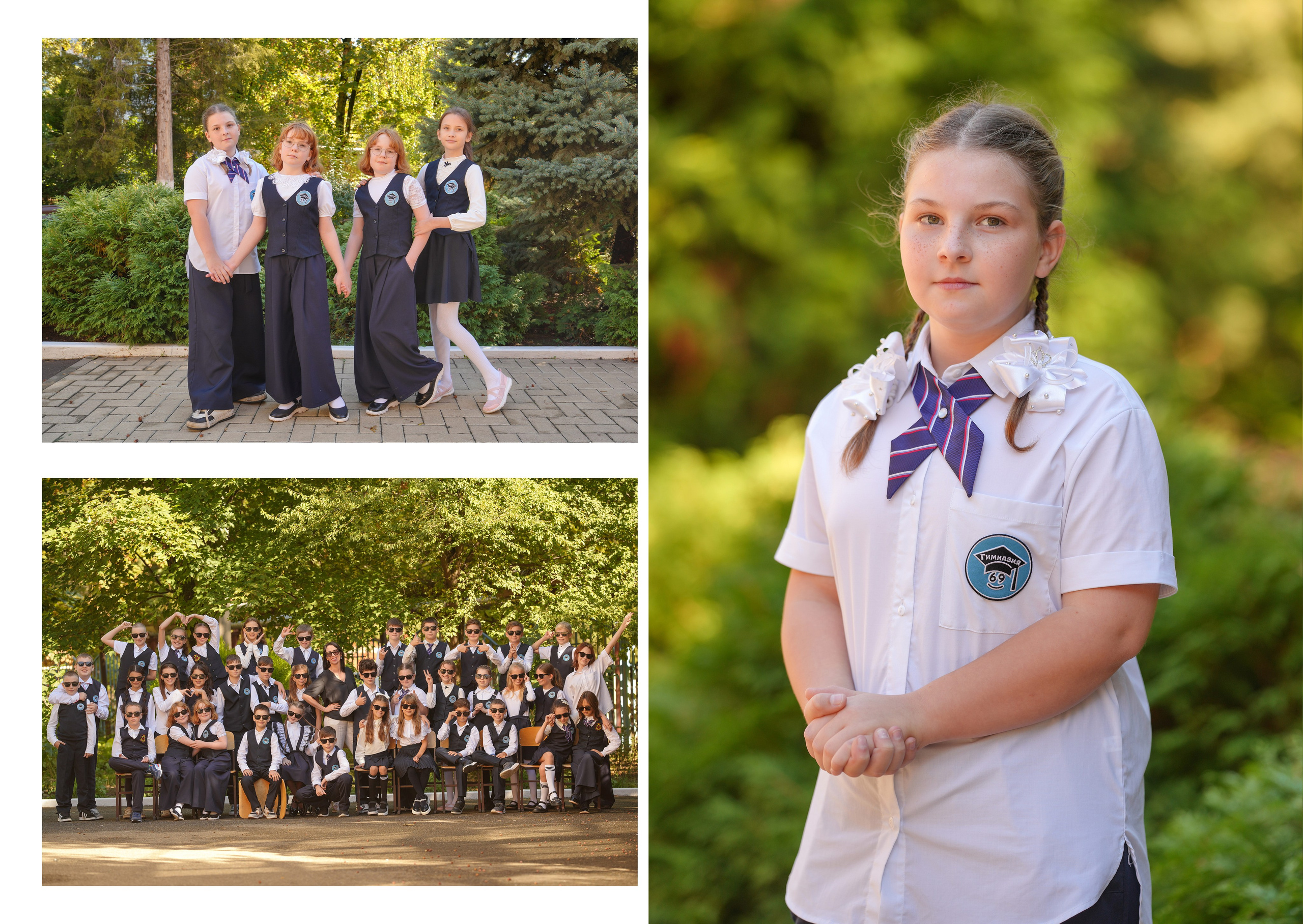 ГИМНАЗИЯ 69 4 Д. Красивый выпускной альбом в Краснодаре