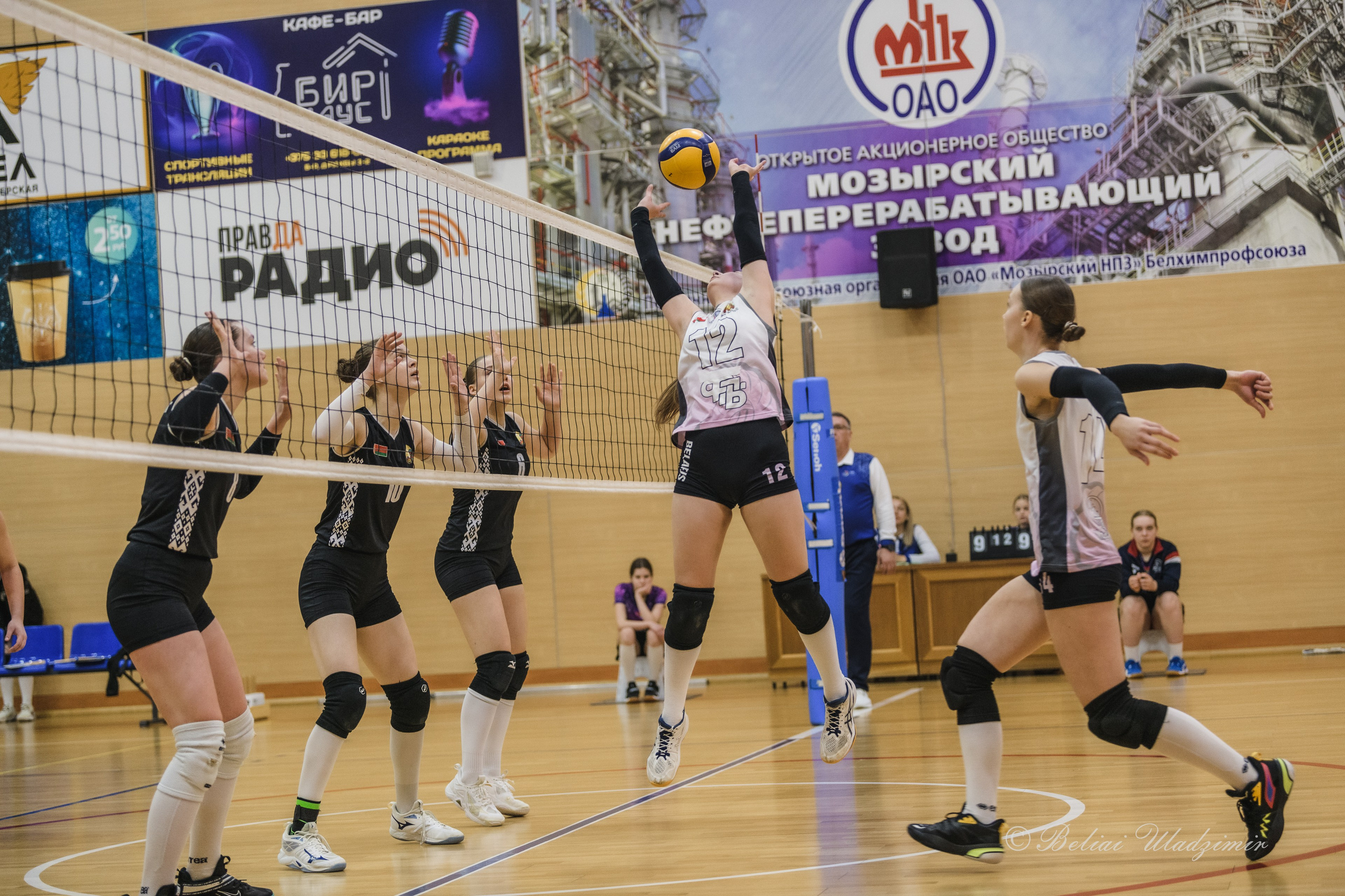 Первенство Республики Беларусь по волейболу среди девушек 2010–2011 гр. Репортажный фотограф Владимир Беляй