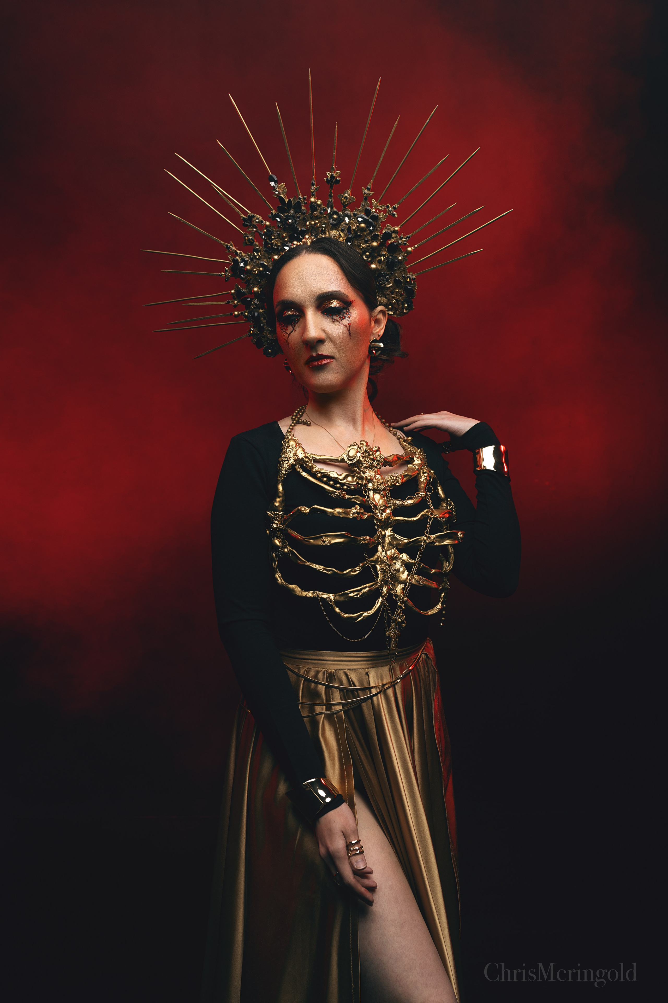 Gothic queen. Портретный фотограф Кристина Лукьянова