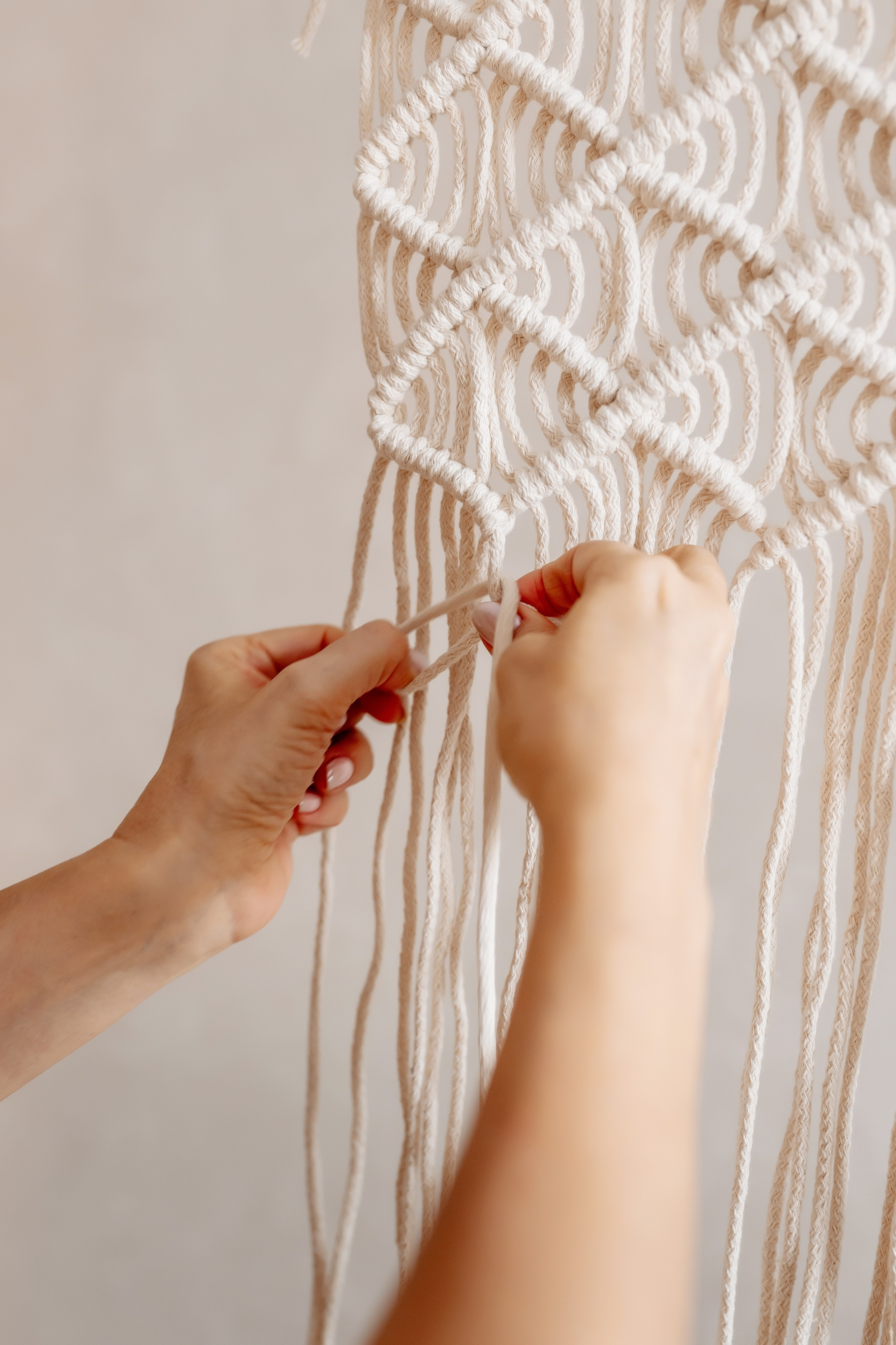 Мастер макраме. Фотограф Мария Стрелкова