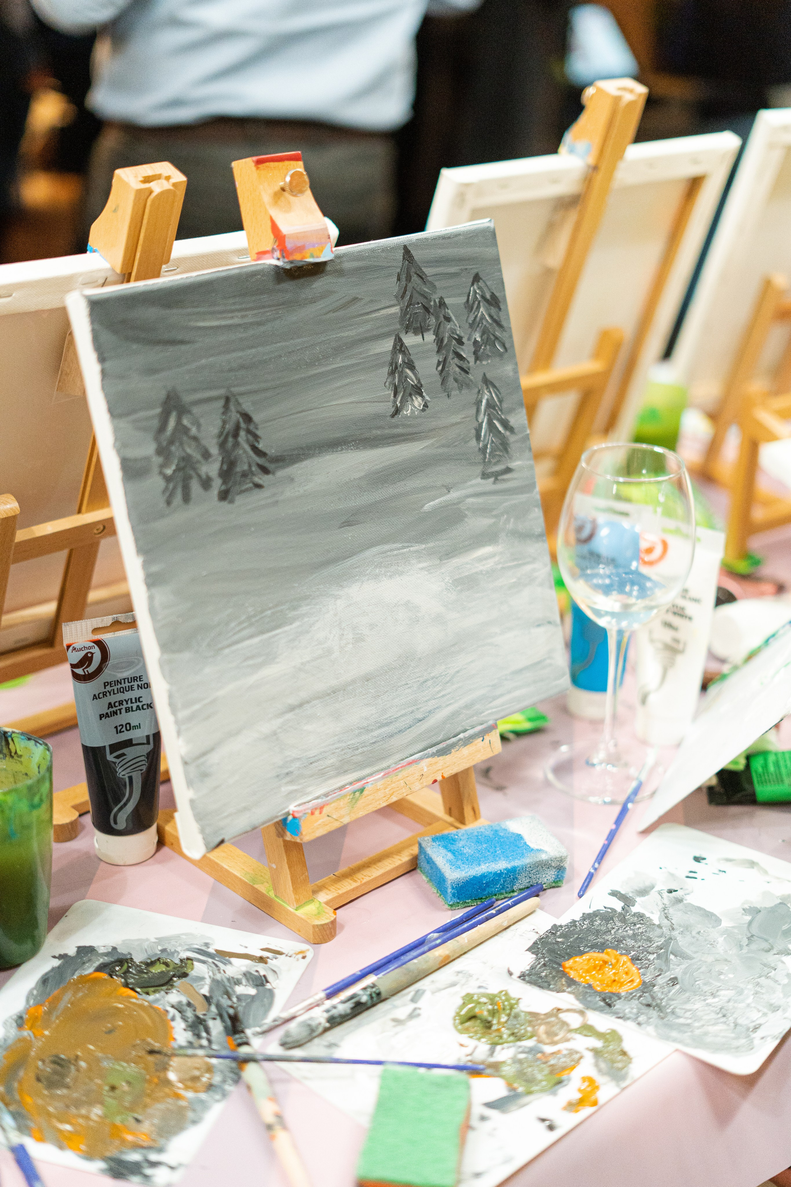 Корпоратив Teach Me Art 2. Портретный фотограф в Москве и Санкт-Петербурге Арина Чех