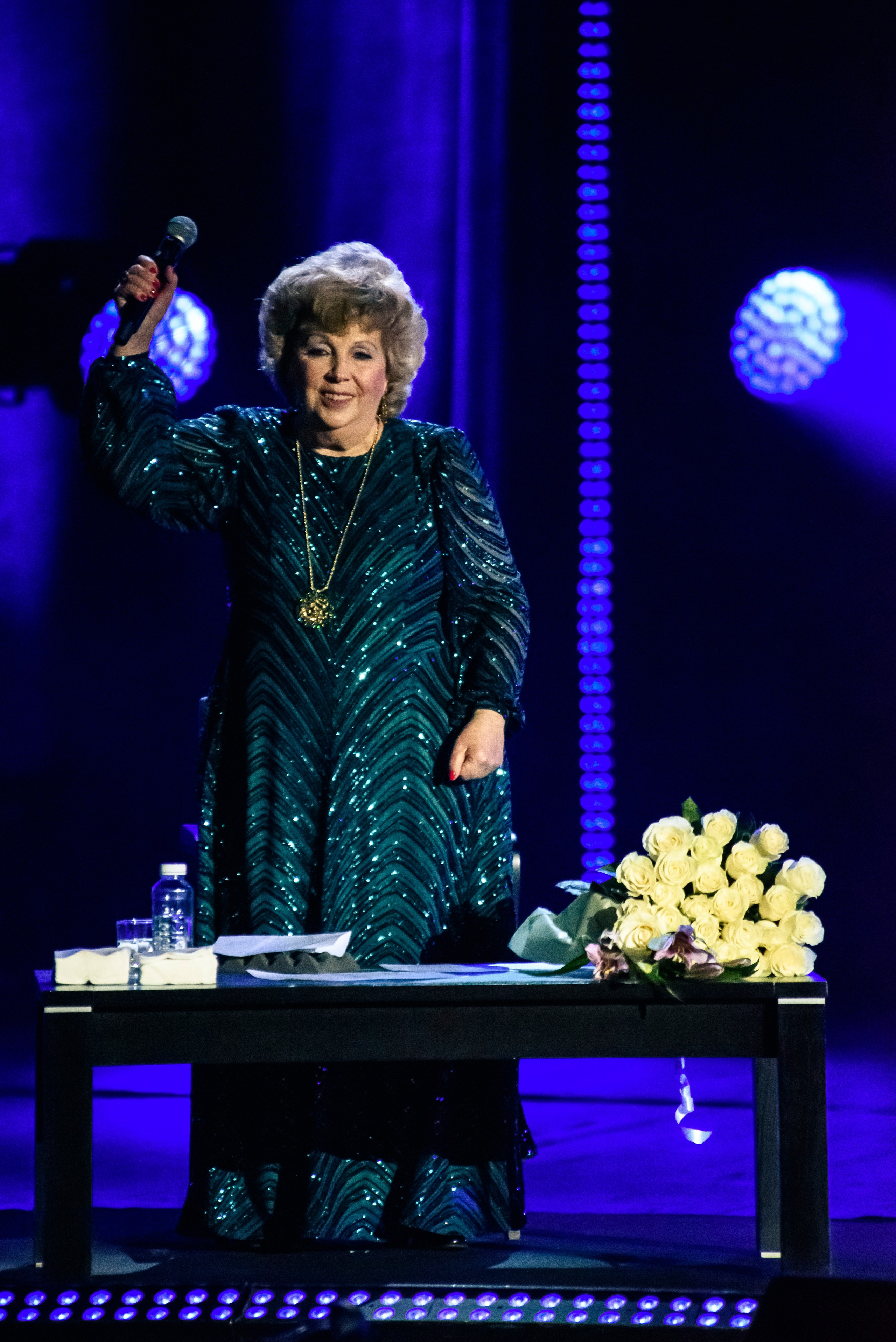 Лариса Рубальская «40 лет с песней по жизни» — Крокус Сити Холл. Бренд-фотограф для экспертов и блогеров в Москве Влада Горбовская