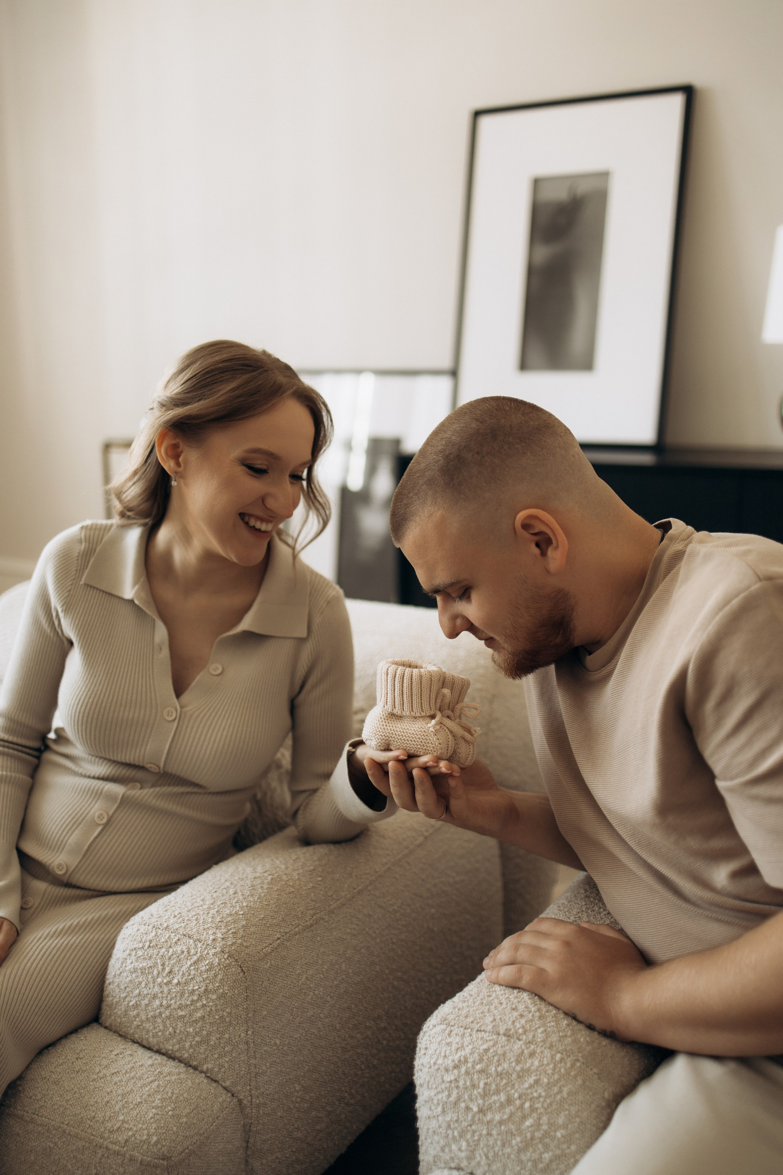 Узнаем пол малыша. Самый теплый фотограф в Краснодаре Рябоконь Ксения