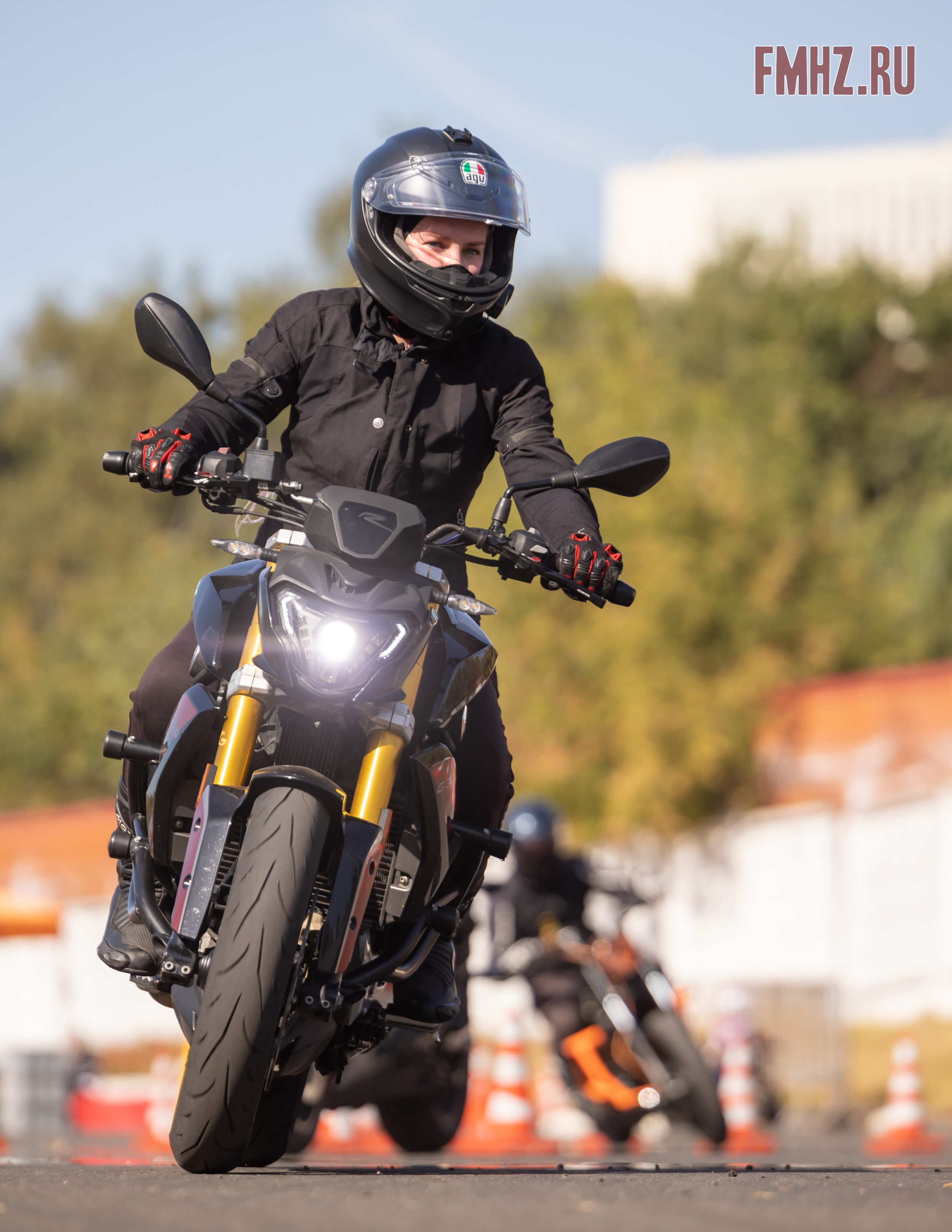 Соревнования по мотоджимхане на площадке Мосгортранс 15.09.2024. Фотограф Владимир Охрименко