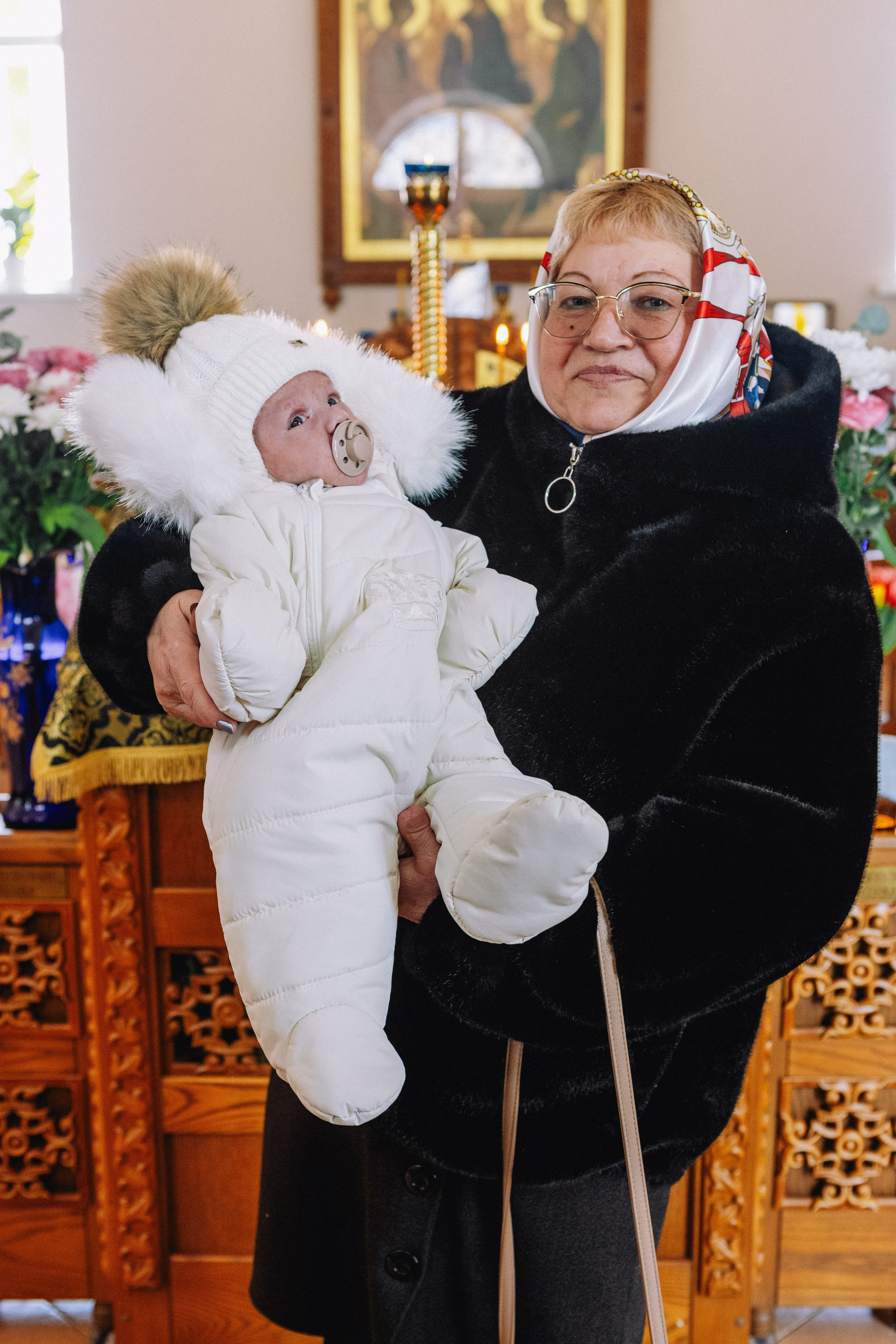 Крещение Артема и Полины. Фотограф в Курске Смирнов Евгений