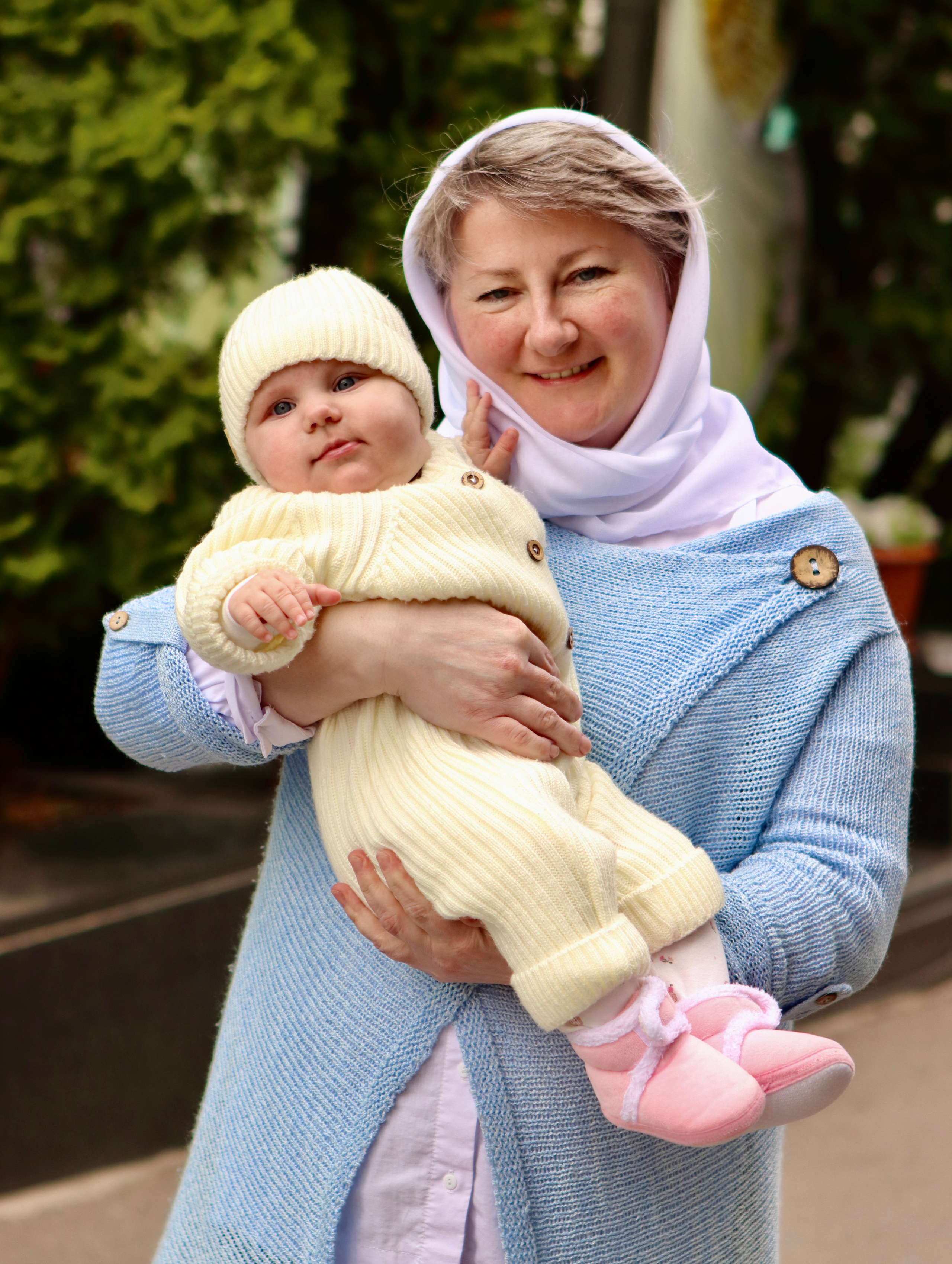 Анастасия и Вадим — крещение Виктории. Фотограф в Курске Смирнов Евгений